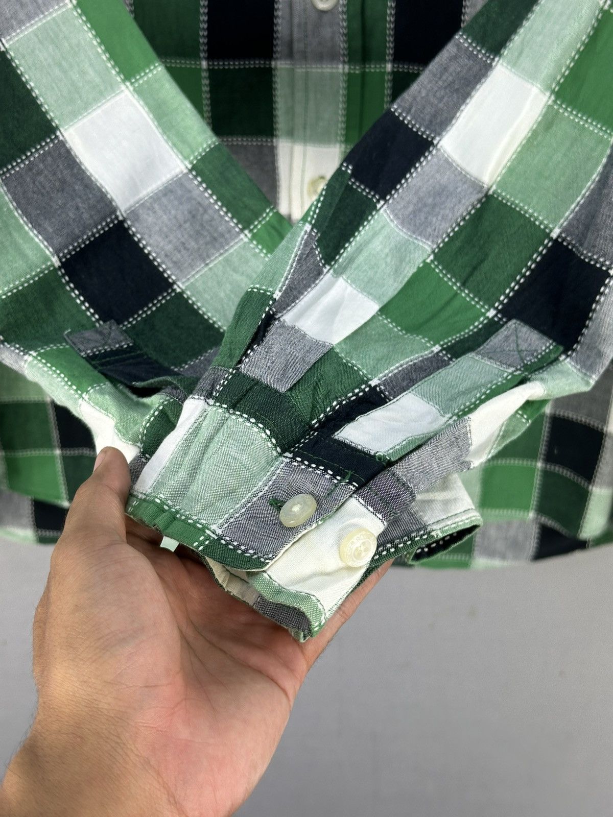 Converse Converse Plaid Check Flannel Shirt Size US L / EU 52-54 / 3 - 10 Thumbnail