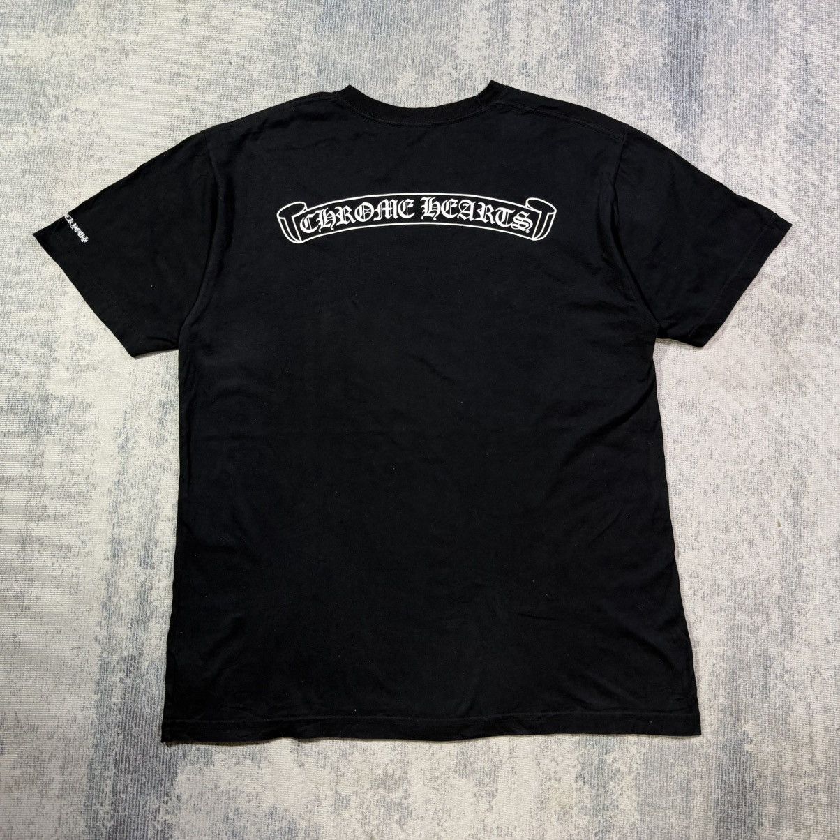 Chrome Hearts Chrome Hearts - Scroll Tee Size US L / EU 52-54 / 3 - 1 Thumbnail