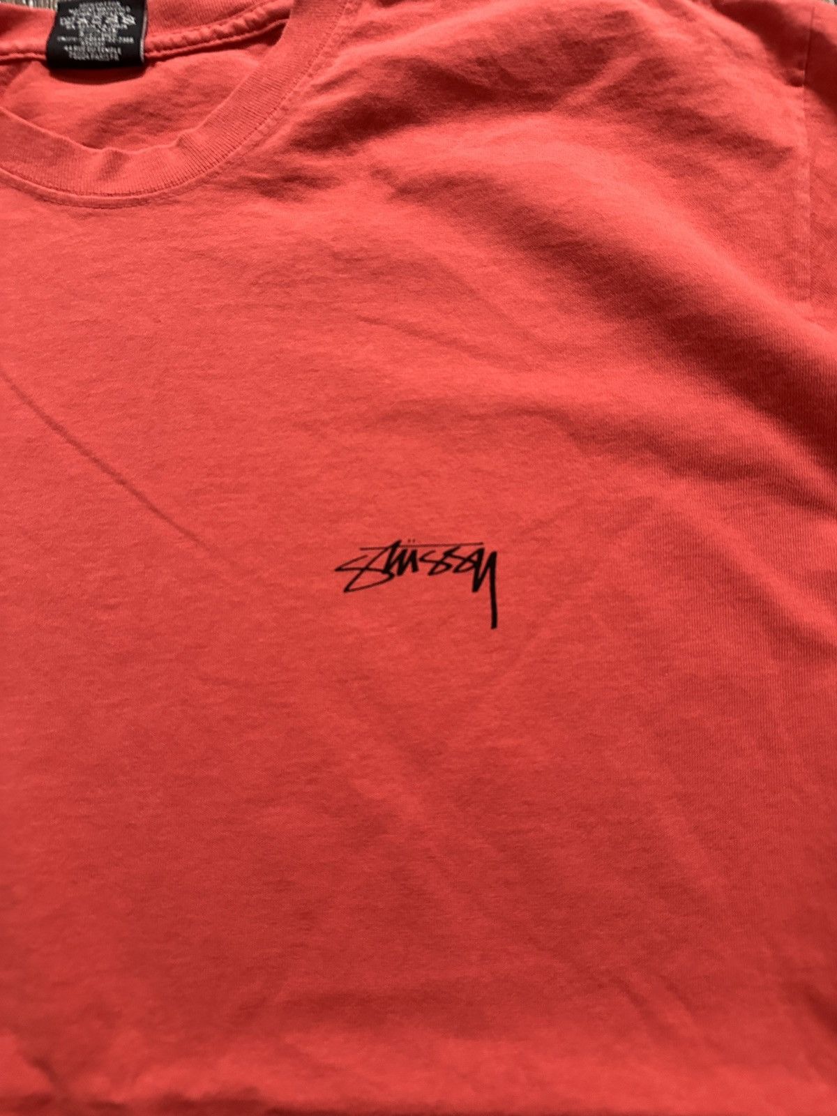 Stussy Red Stussy Basic Logo Tee Size US L / EU 52-54 / 3 - 2 Thumbnail