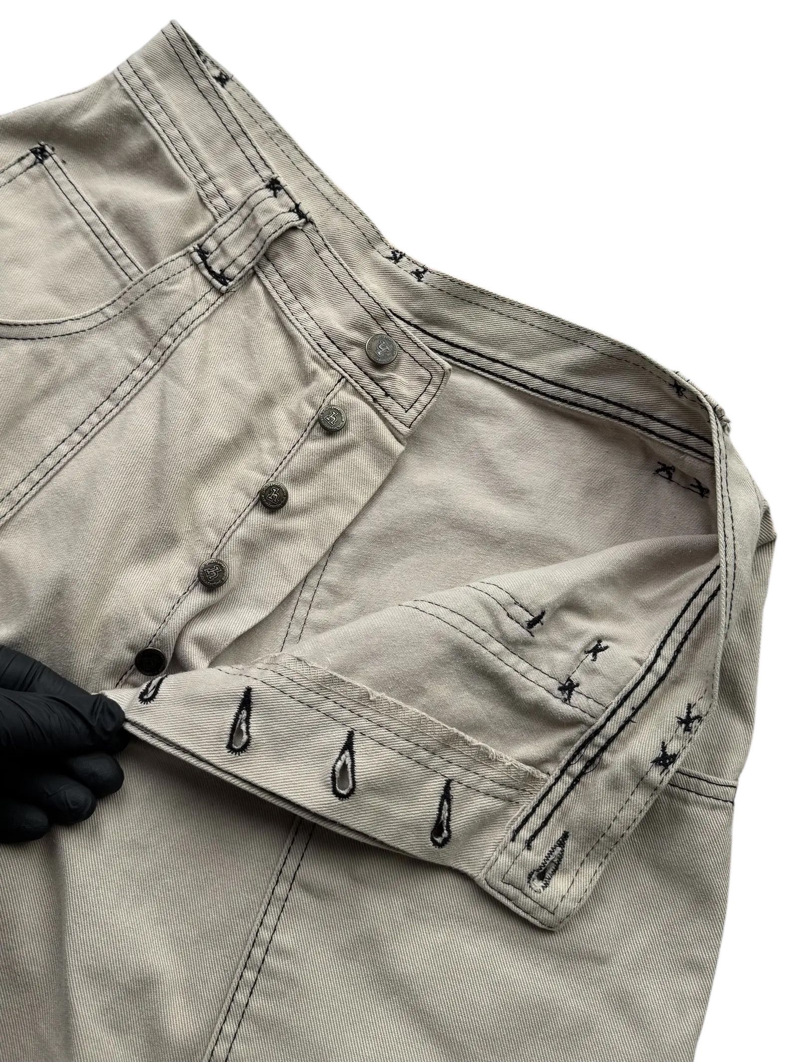 Vintage Y2K Baggy Shorts(V203) Size US 32 / EU 48 - 5 Thumbnail