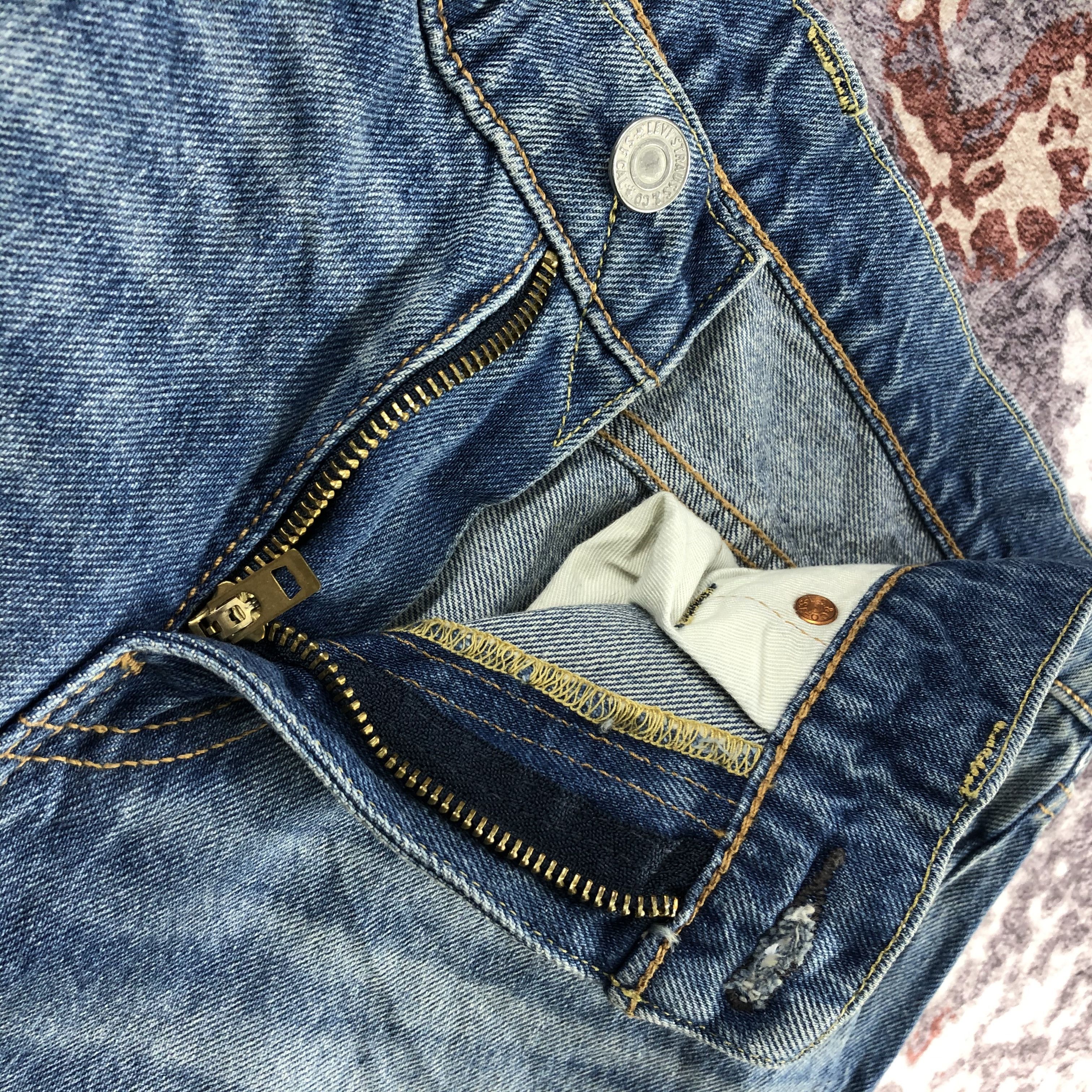 Levi's × Vintage Vintage Blue Wash Levis 511 Jeans-JM2159 Size US 31 - 7 Thumbnail