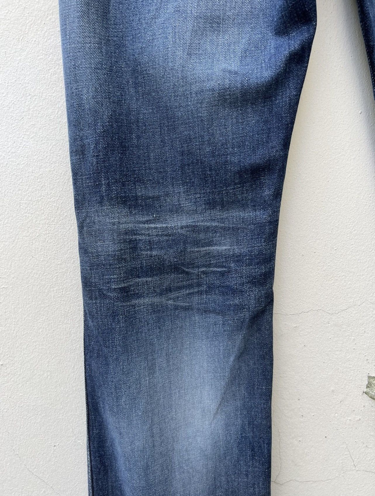 2005 LVC Levi’s 607 Big E Orange Tab Denim Bootcut Jeans
