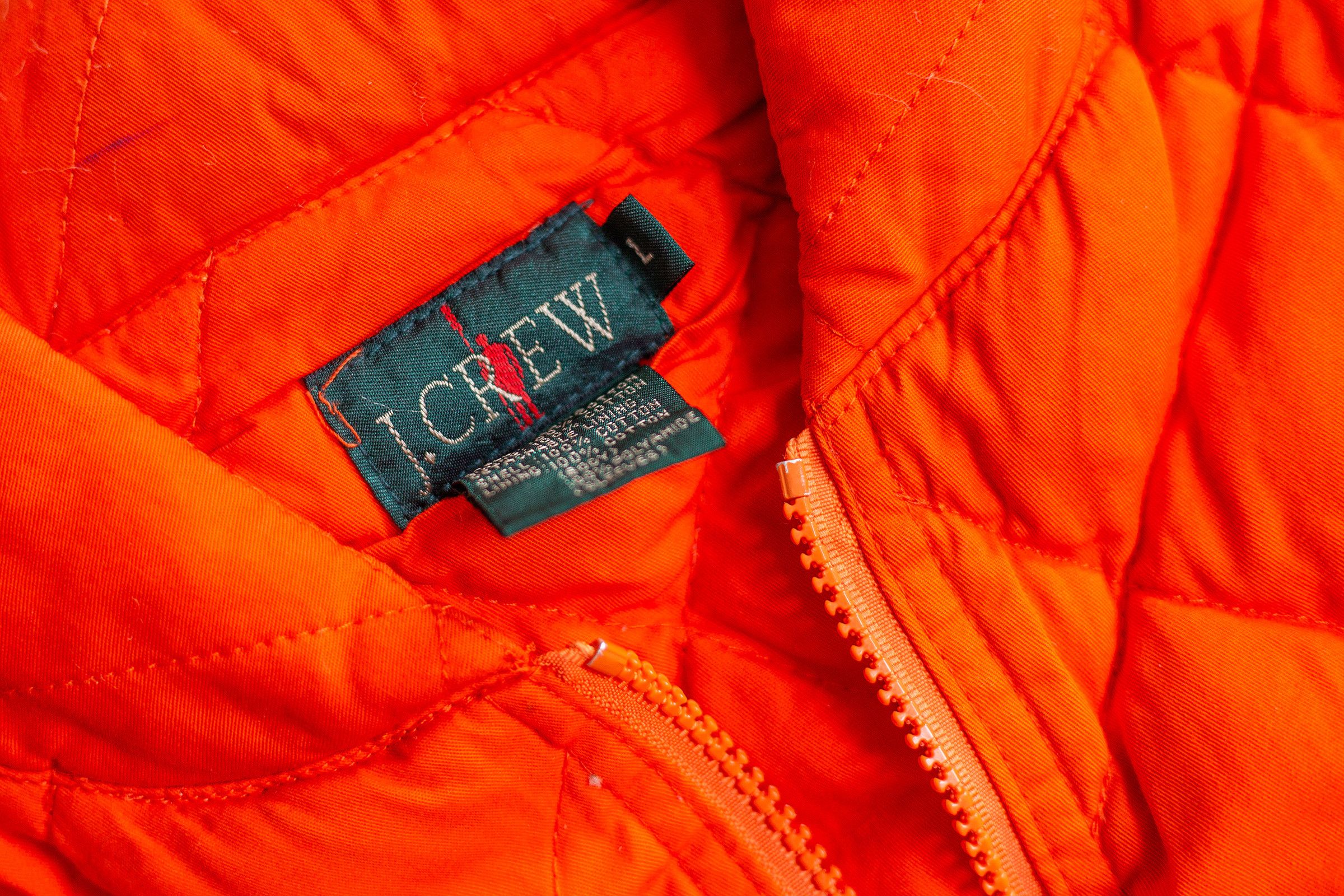 J.Crew Vintage 90s Jacket Cotton Down Fill