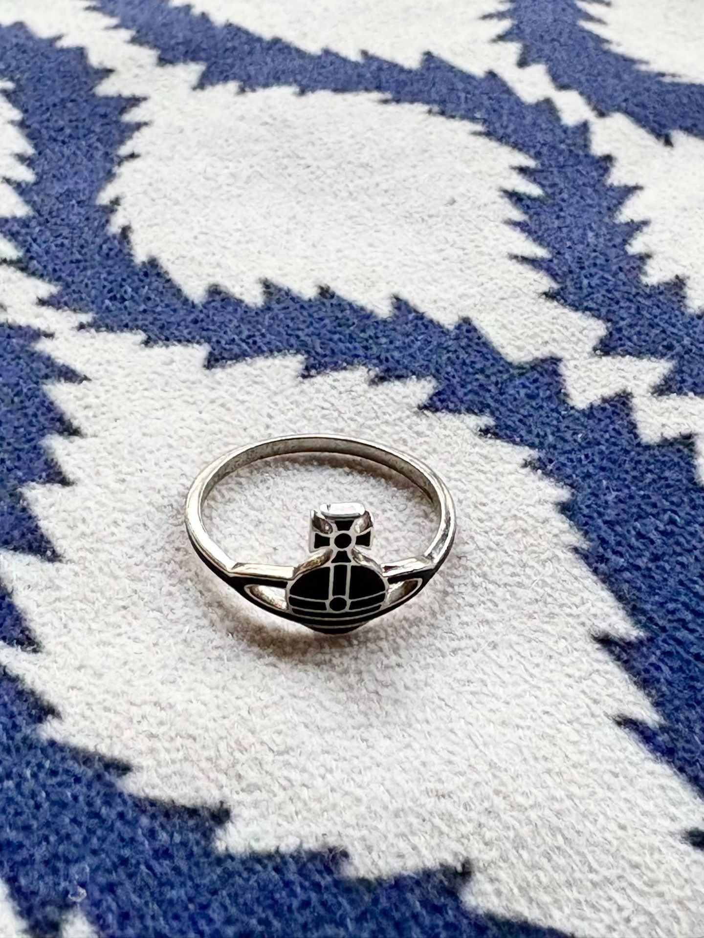 Vivienne Westwood Vivienne Westwood Vintage Saturn Ring 925 Silver Size ONE SIZE - 1 Thumbnail