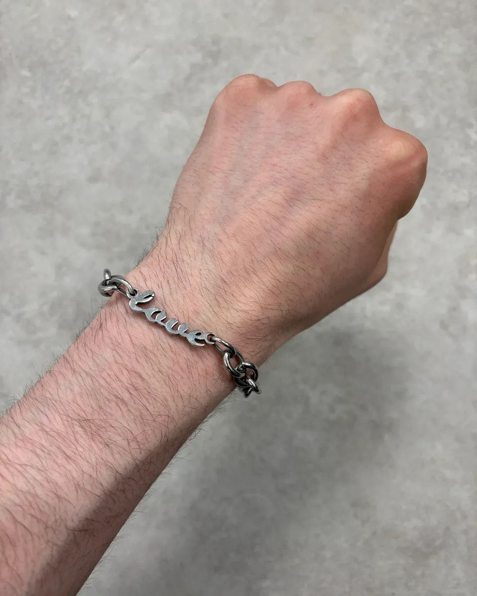 Dolce & Gabbana 2000s Dolce & Gabbana Love Charm Bracelet Size ONE SIZE - 3 Thumbnail