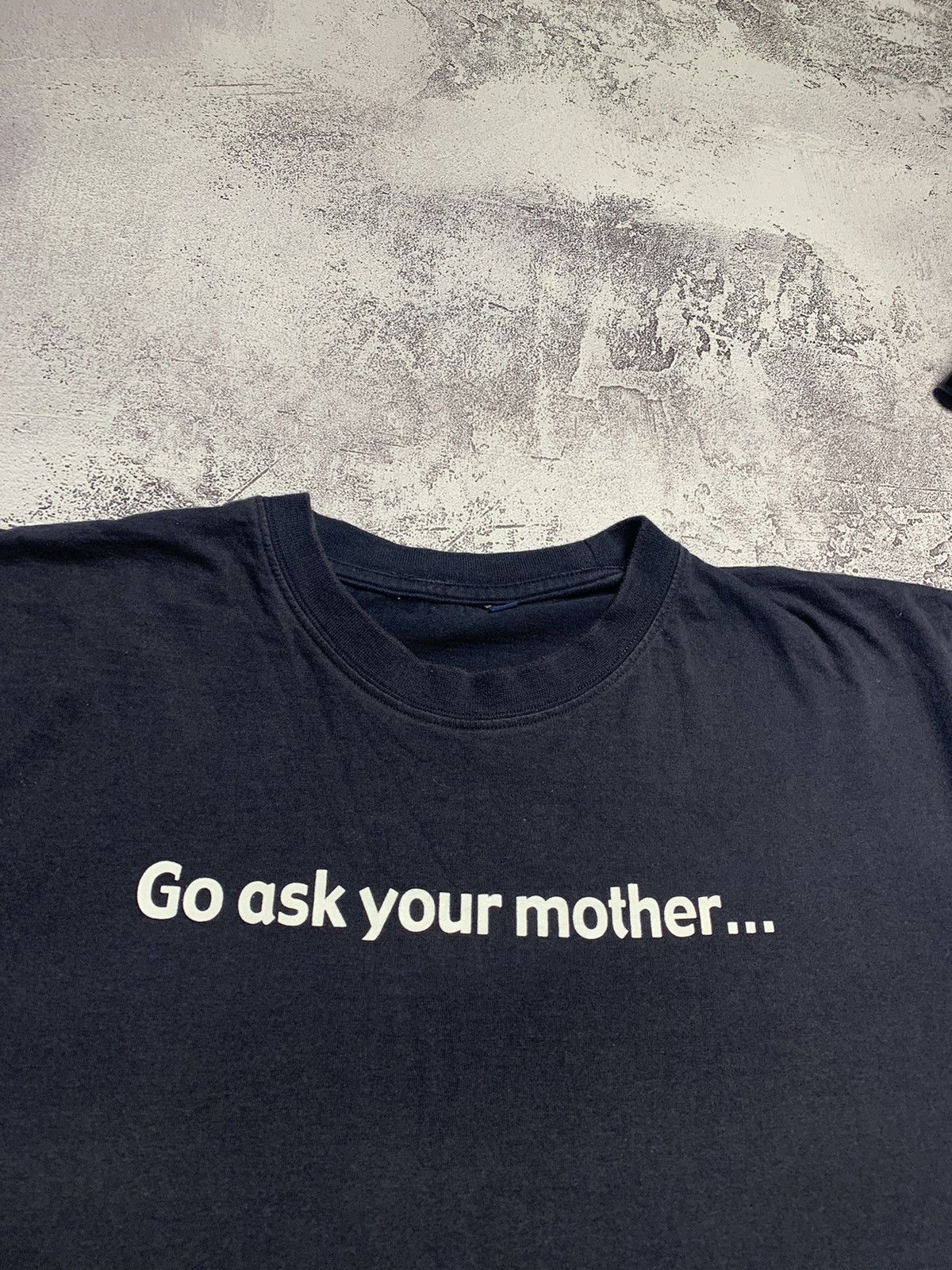 Vintage Humor faded Tee Ask Your Mother Size US L / EU 52-54 / 3 - 4 Thumbnail