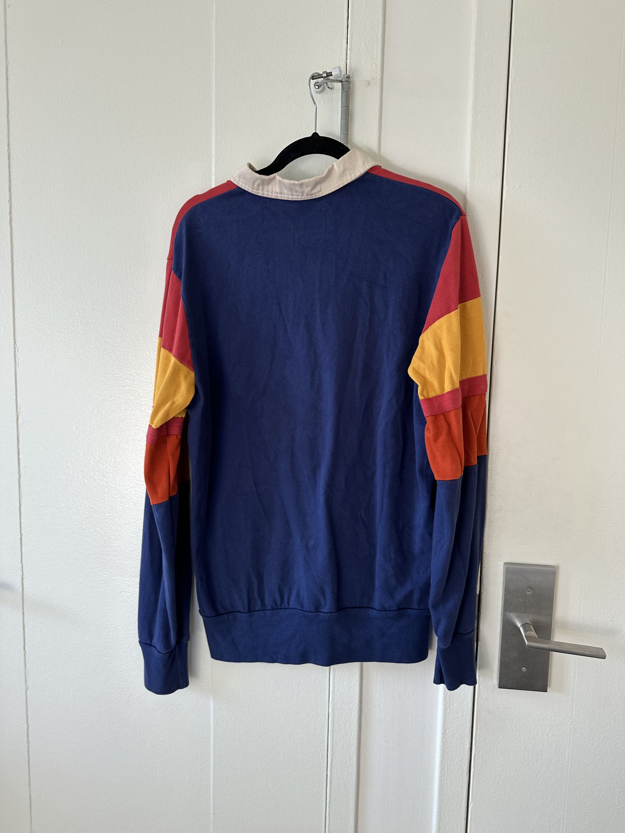 Aime Leon Dore Aime Leon Dore Striped Crest Logo Rugby Size US M / EU 48-50 / 2 - 5 Thumbnail