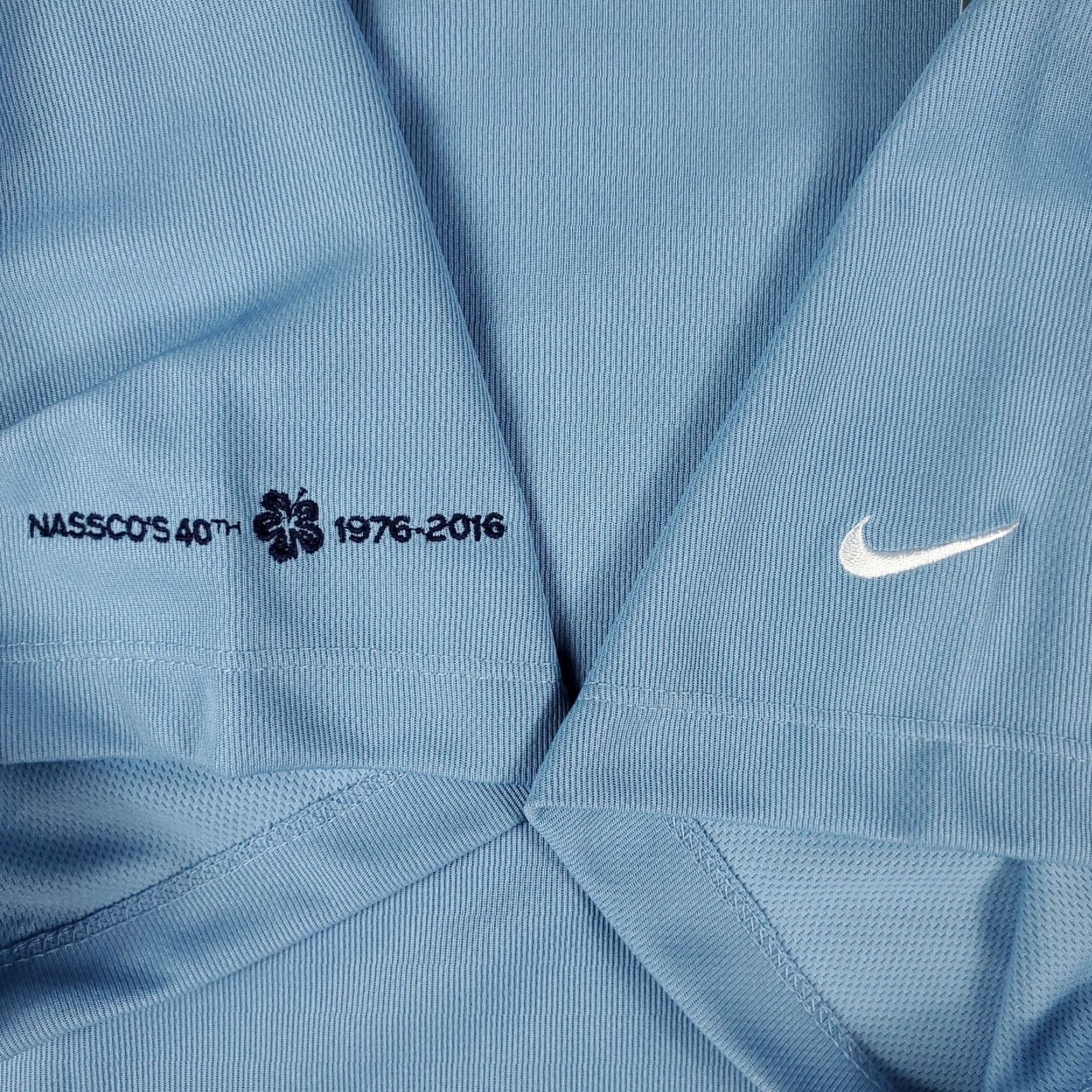 Nike Nike Polo Shirt Mens XL Blue Swoosh Dri-Fit Golf Casual Short Sleeve Polo Shirt Nike Golf Men XL Blue Size US XL / EU 56 / 4 - 3 Thumbnail