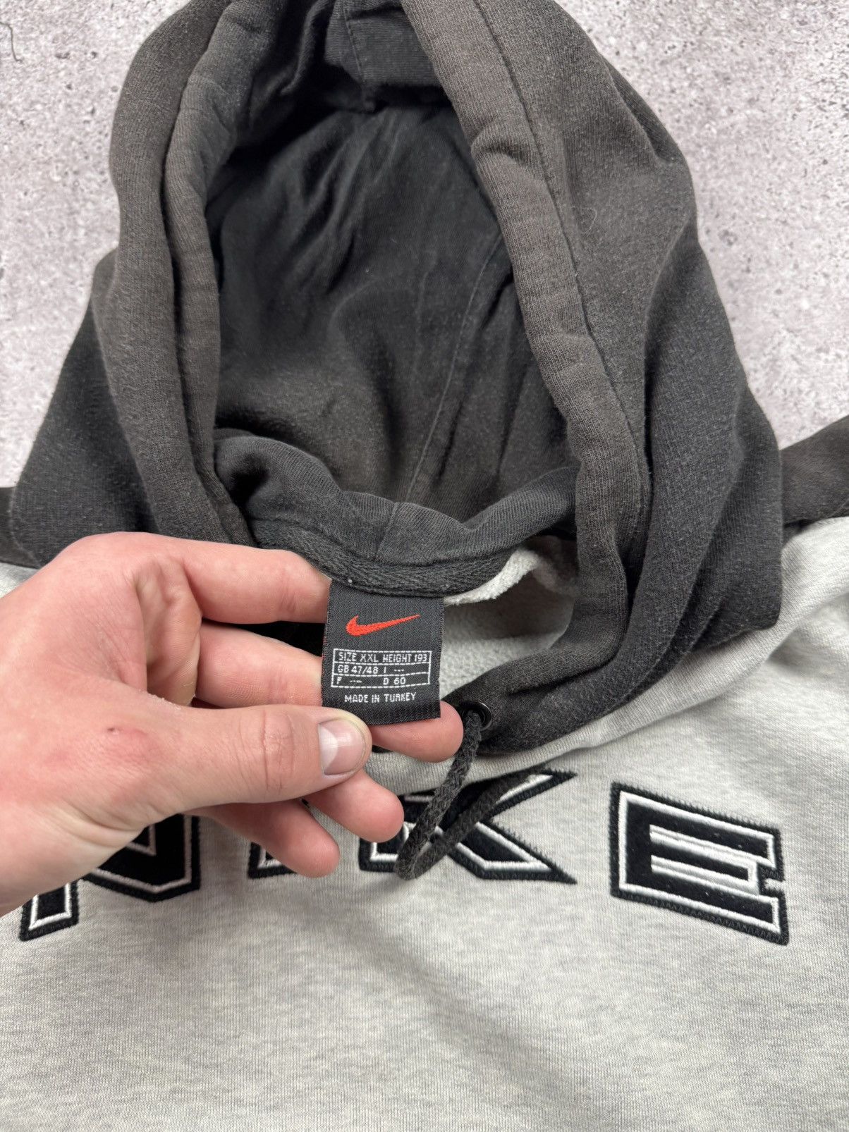 Nike NIKE VINTAGE CENTER LOGO OVERSIZE BOXY HOODIE FADED Size US XL / EU 56 / 4 - 7 Thumbnail