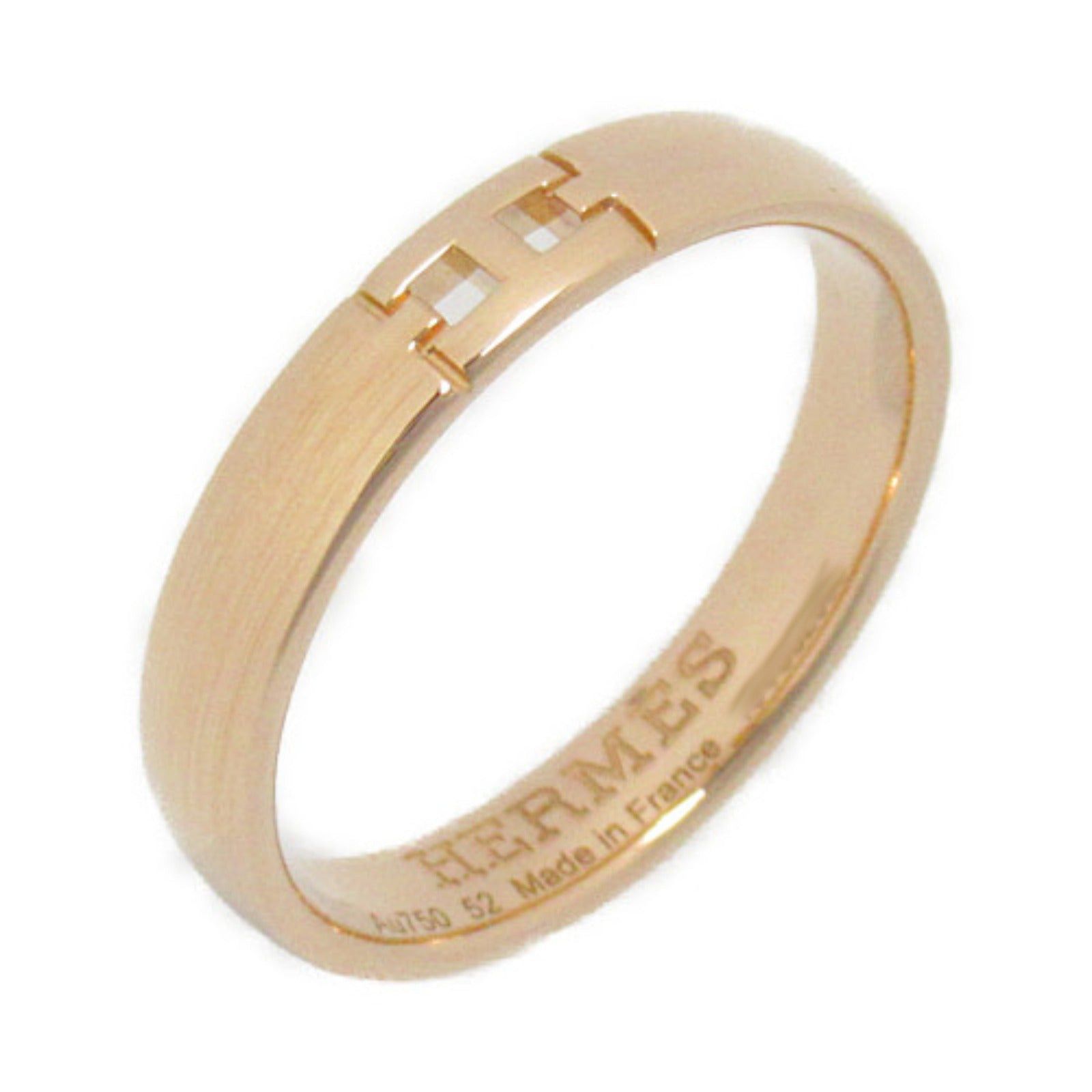Hermes Hercules Ring K18Pg (Pink Gold) Gold