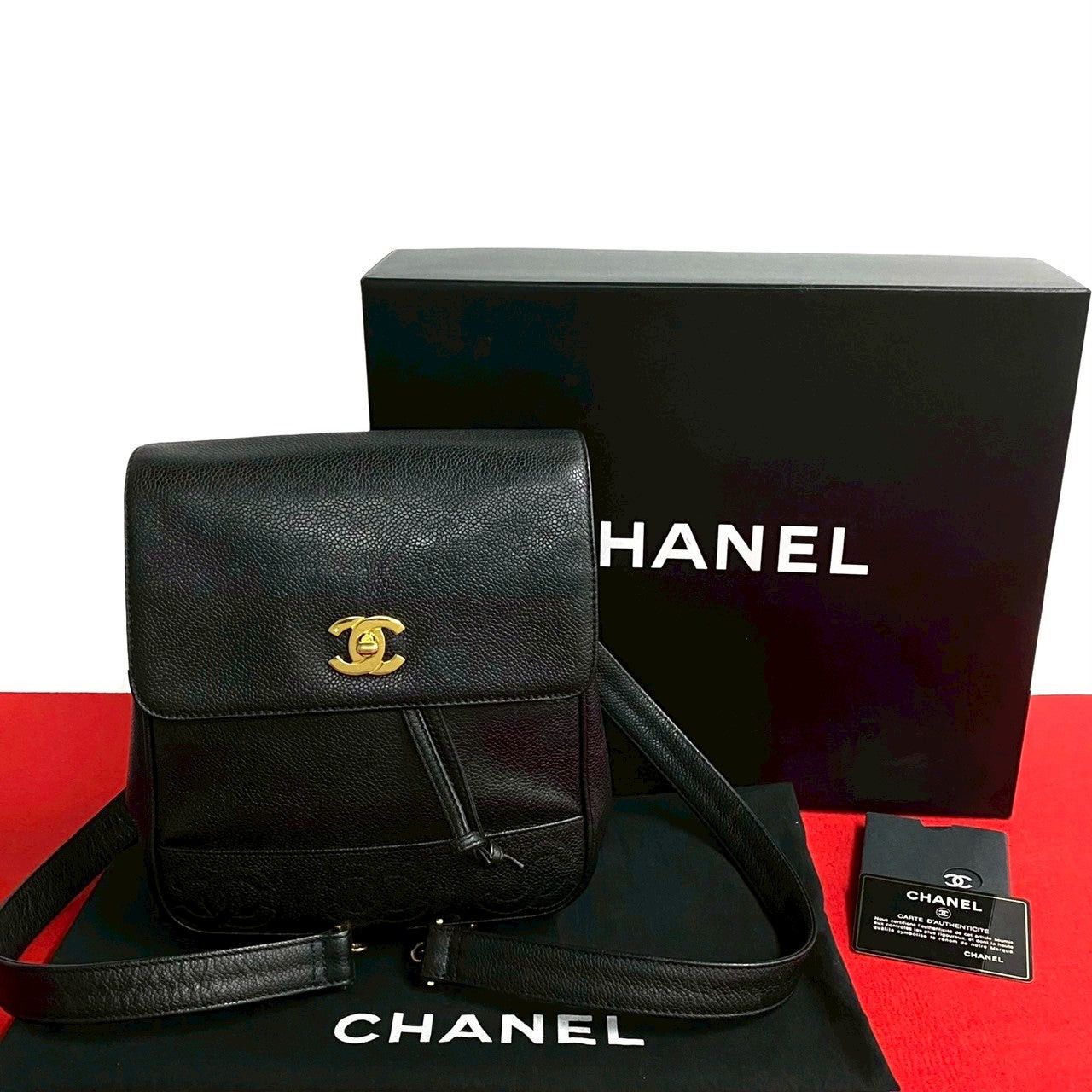 Chanel Chanel Backpack Black Leather Size ONE SIZE - 1 Thumbnail