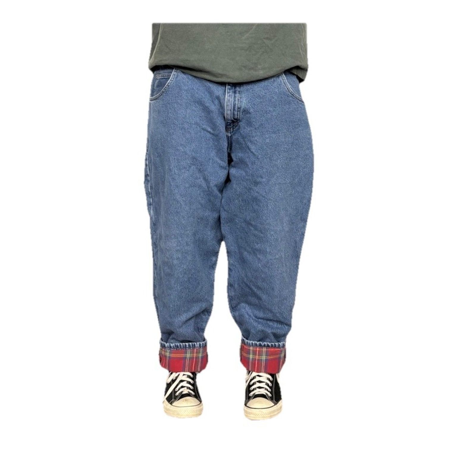 L.L. Bean Vintage L.L. Bean Mens Relaxed Fit Flannel Lined Jeans Size US 40 / EU 56 - 1 Thumbnail
