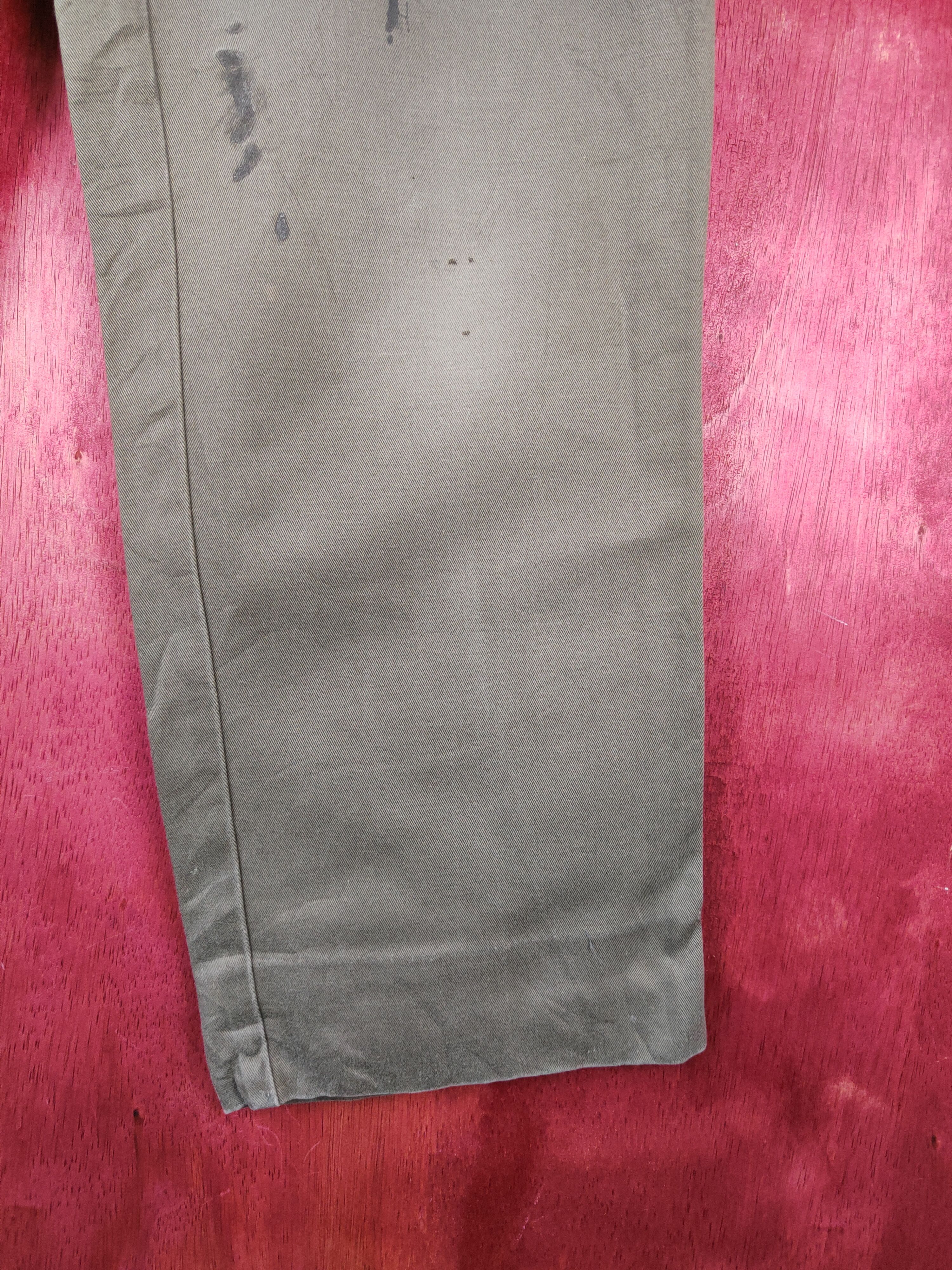Japanese Brand Ahead Worker Olive Multipocket Tactical Cargo Pants #S1275 Size US 29 - 8 Thumbnail