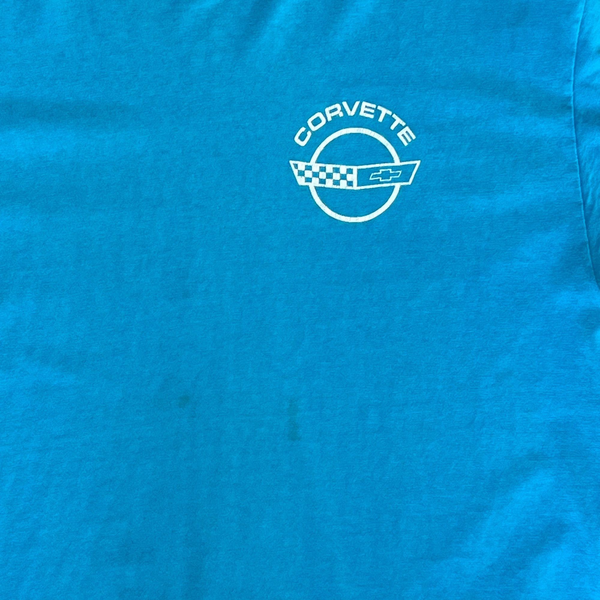 Vintage Vintage 90s Corvette racing Tee Size US XL / EU 56 / 4 - 3 Thumbnail