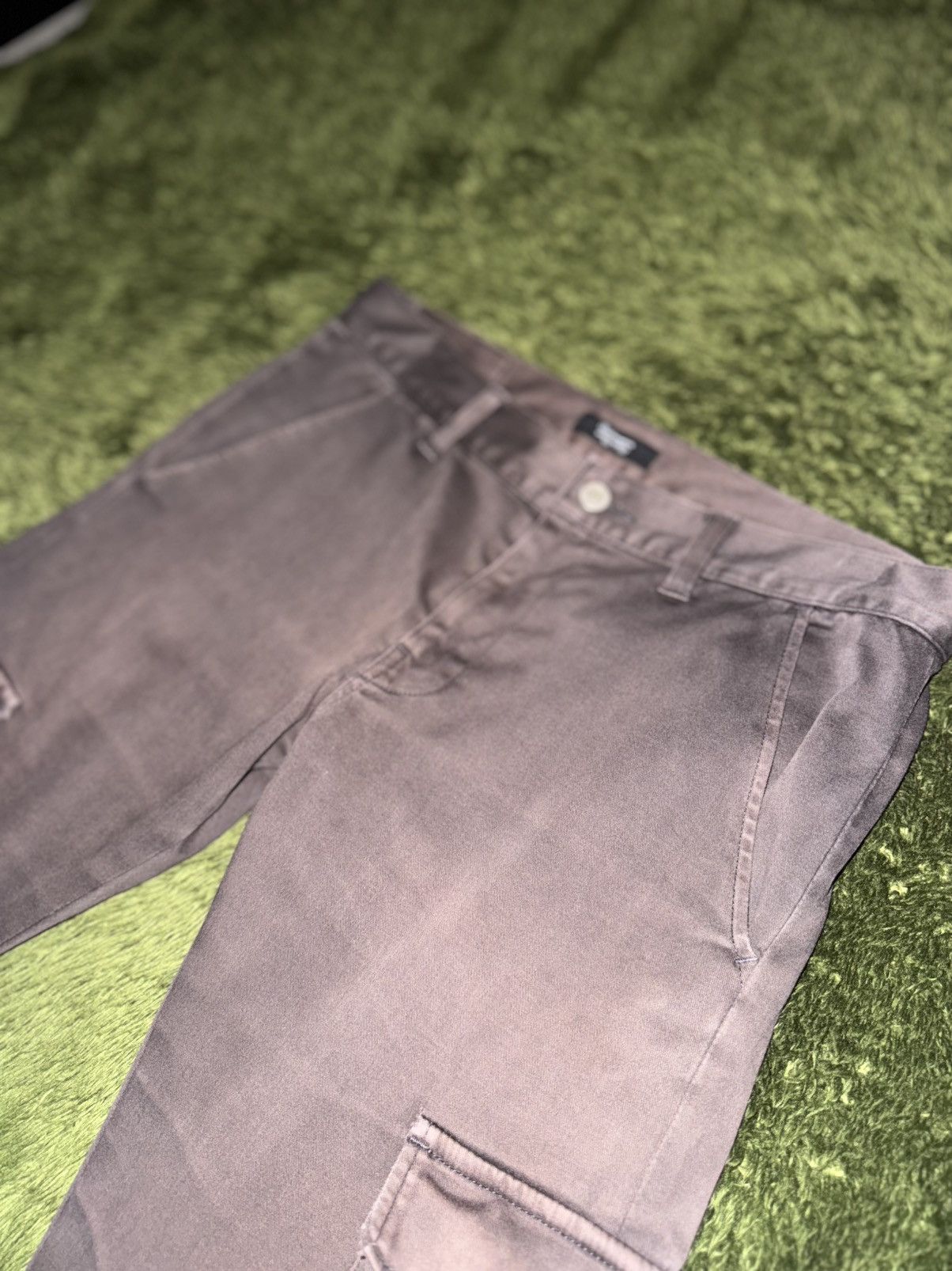 Undercover [2] Undercover 11SS ‘UnderMan’ Sun-Faded Cargo Pants Size US 29 - 2 Thumbnail