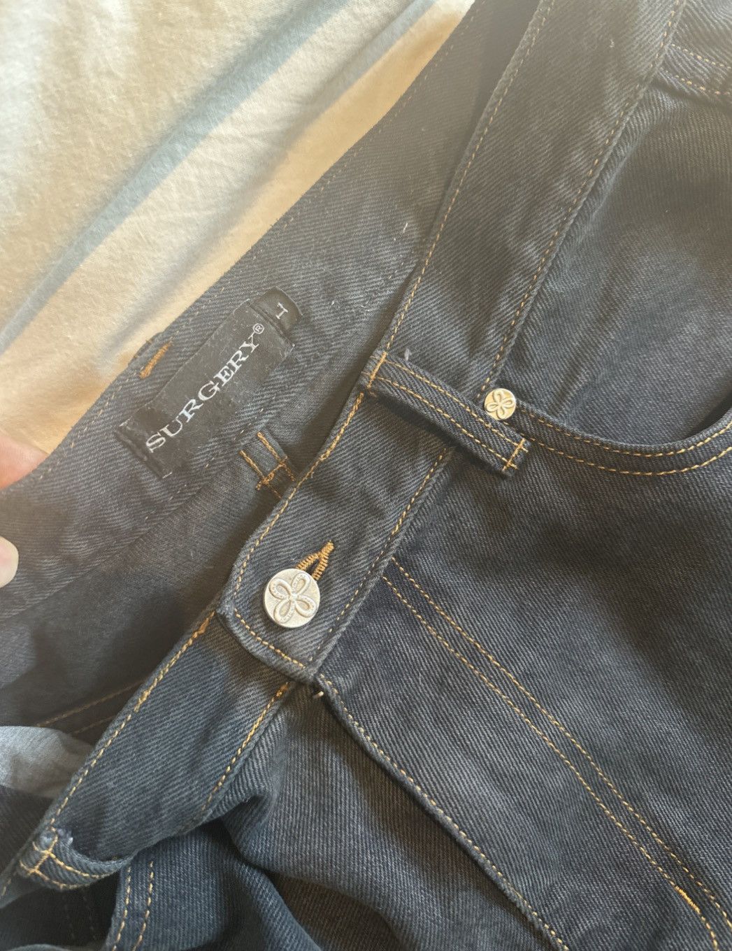 Other Sur8ery denim clover jeans Size US 31 - 5 Thumbnail