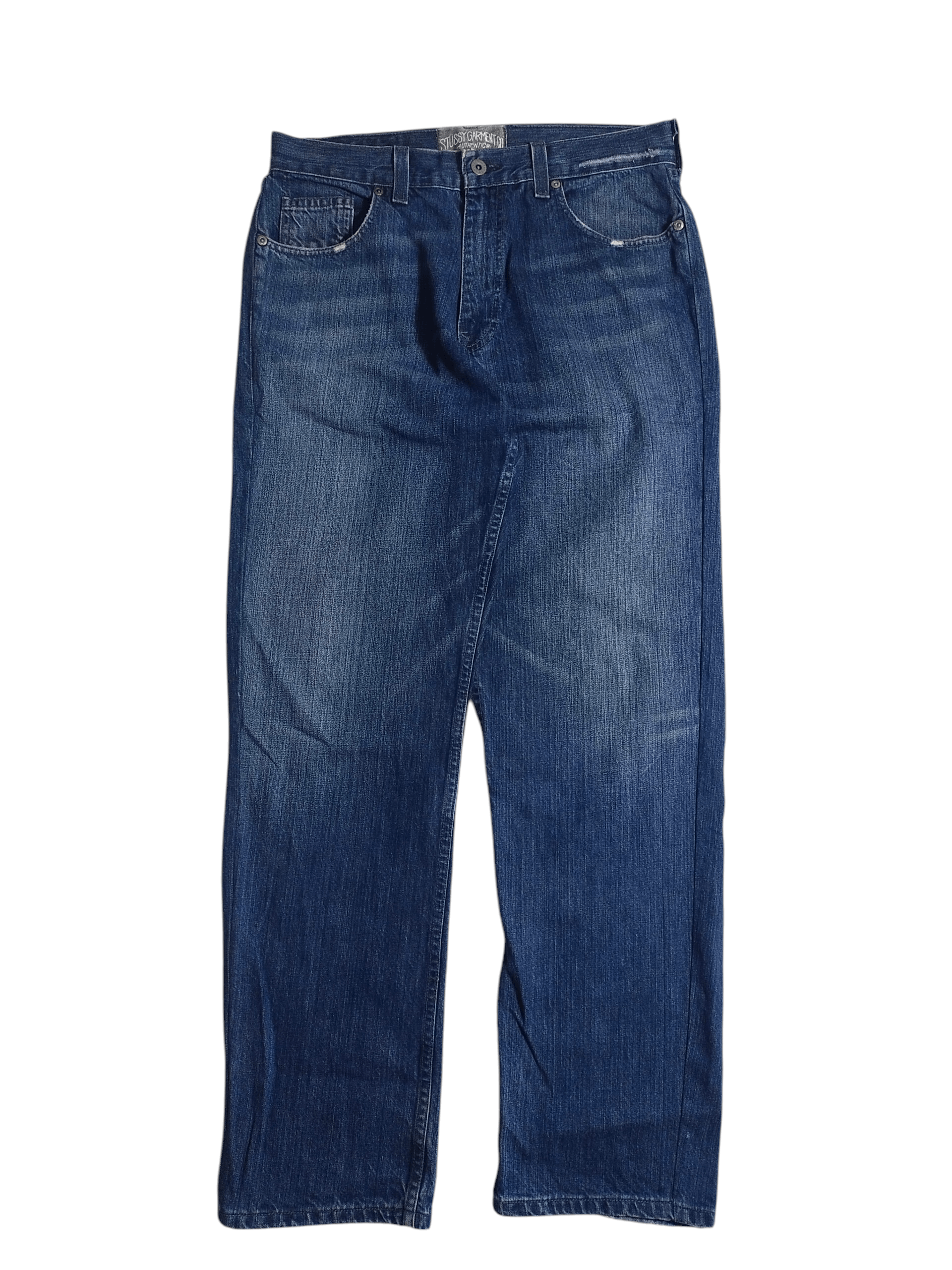 Stussy Vintage Denim Stussy Garment WorkGear Size US 34 / EU 50 - 1 Thumbnail