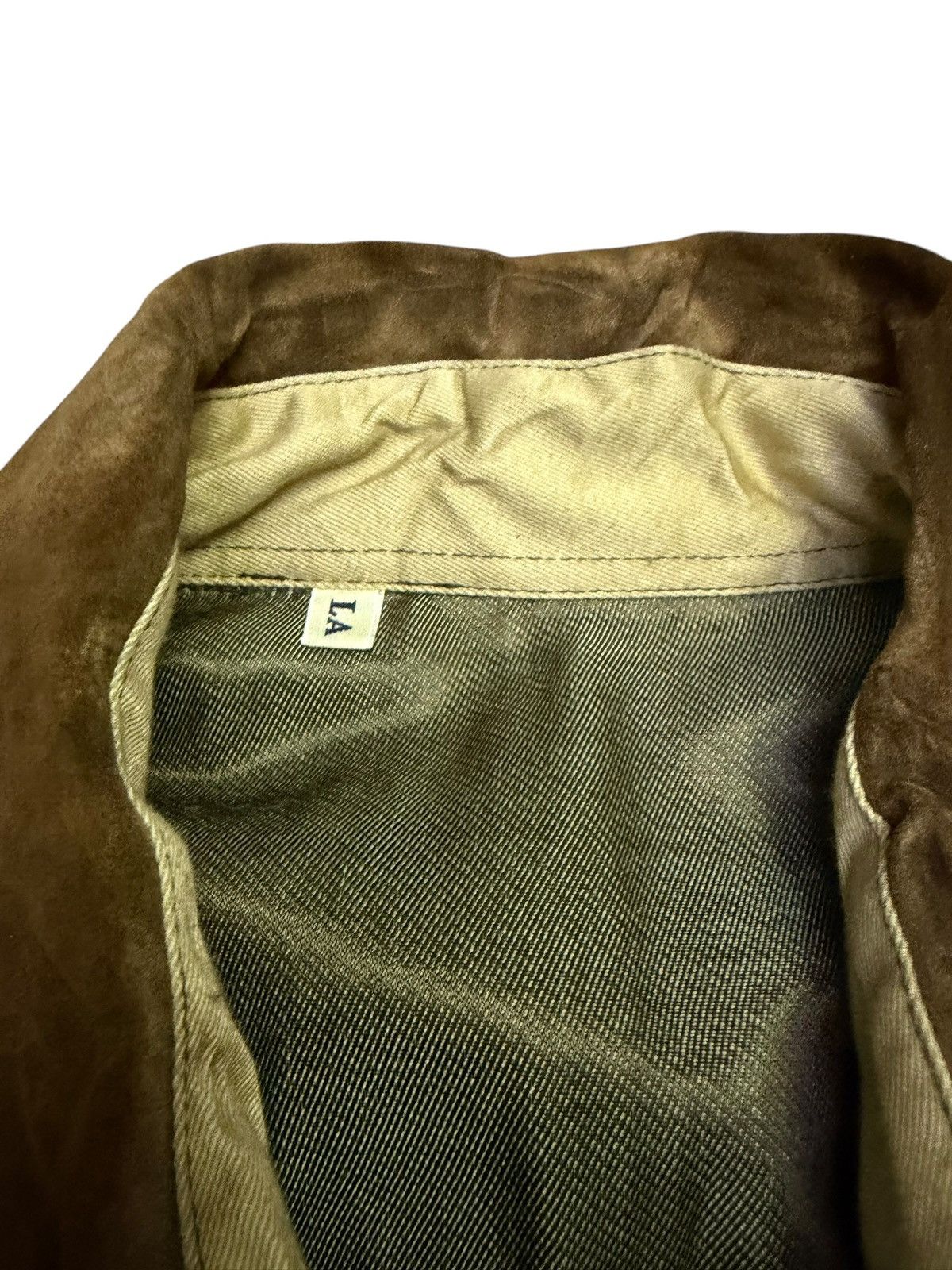 Vintage Vintage Papas Italy Shooting Shirt With Leather Padding Size US L / EU 52-54 / 3 - 4 Thumbnail