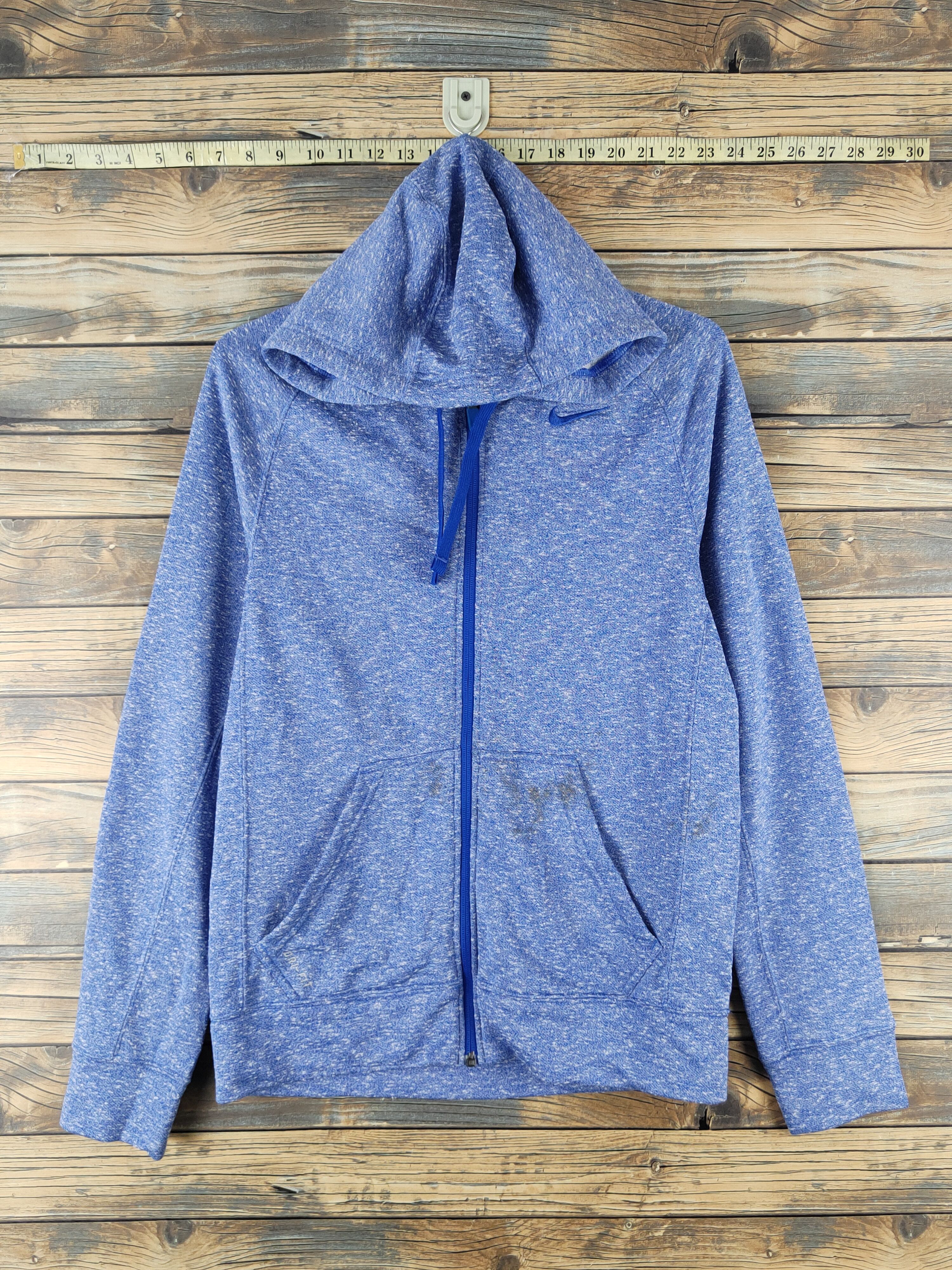 Nike DL Nike Blue Hoodie Sweaters #2508 Size US S / EU 44-46 / 1 - 1 Thumbnail