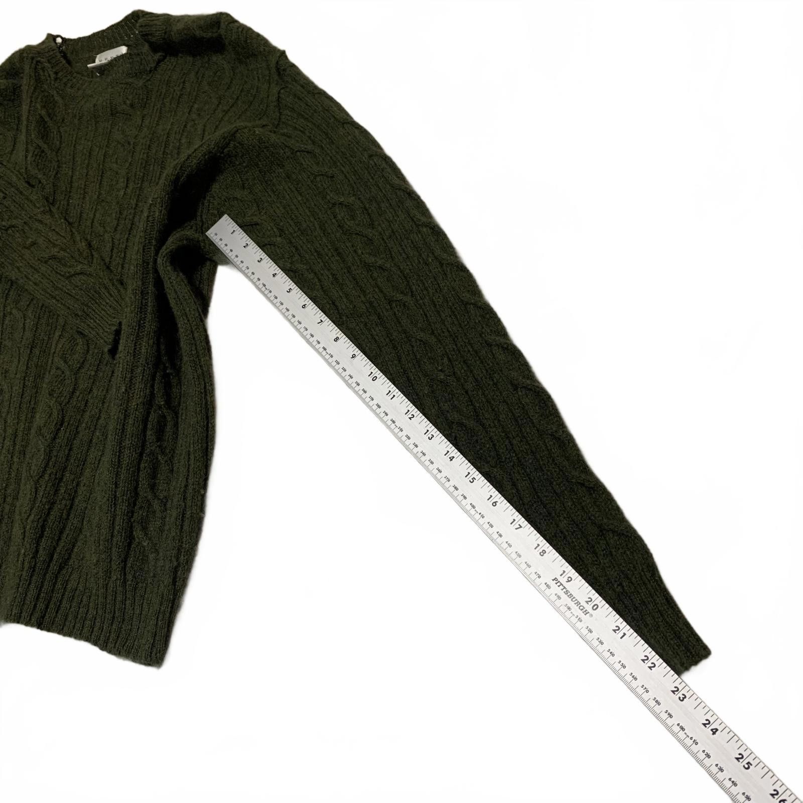 NEXT Next Designer Collection Women's M Wool Sweater Green Size M / US 6-8 / IT 42-44 - 11 Thumbnail