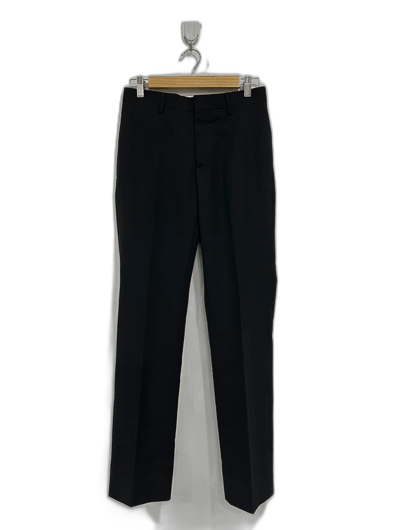 Dior Dior Black Straight Wool Trousers Size US 26 / EU 42 - 1 Thumbnail