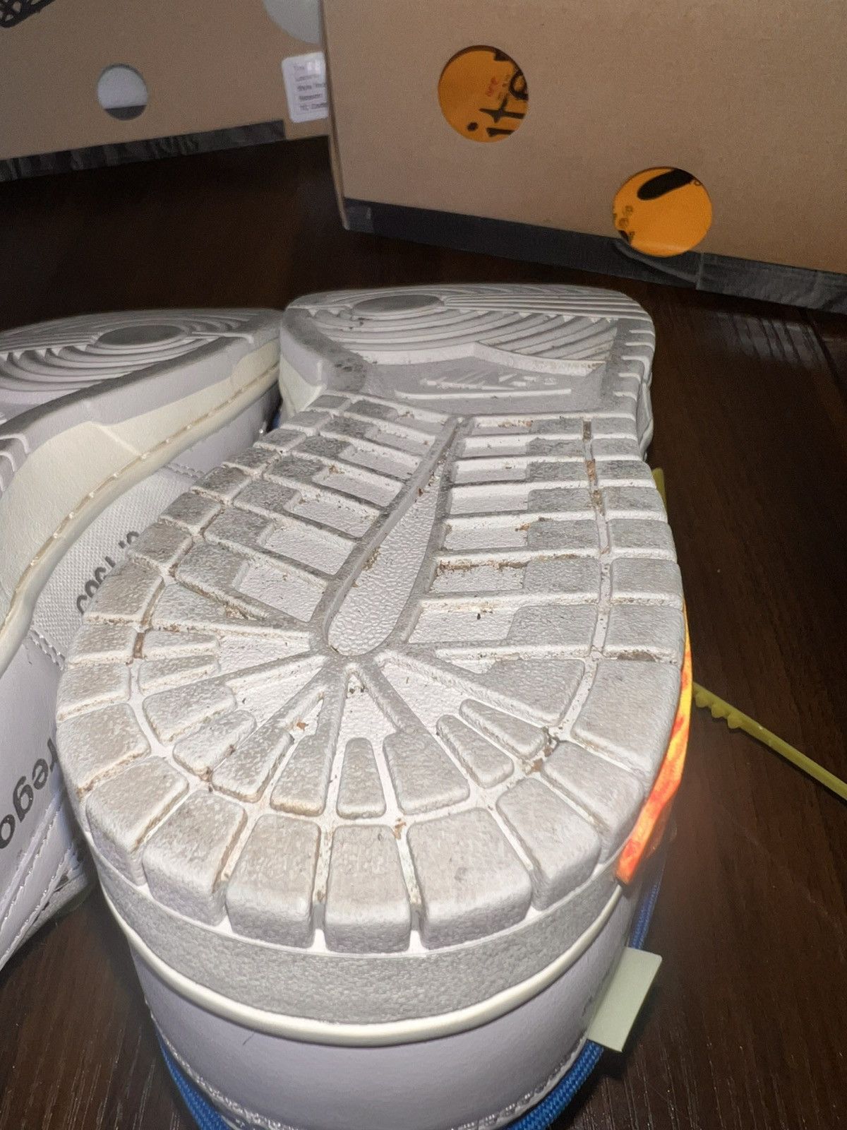Nike × Off-White Nike Dunk Low / Off white Lot #10 Size US 10.5 / EU 43-44 - 20 Thumbnail