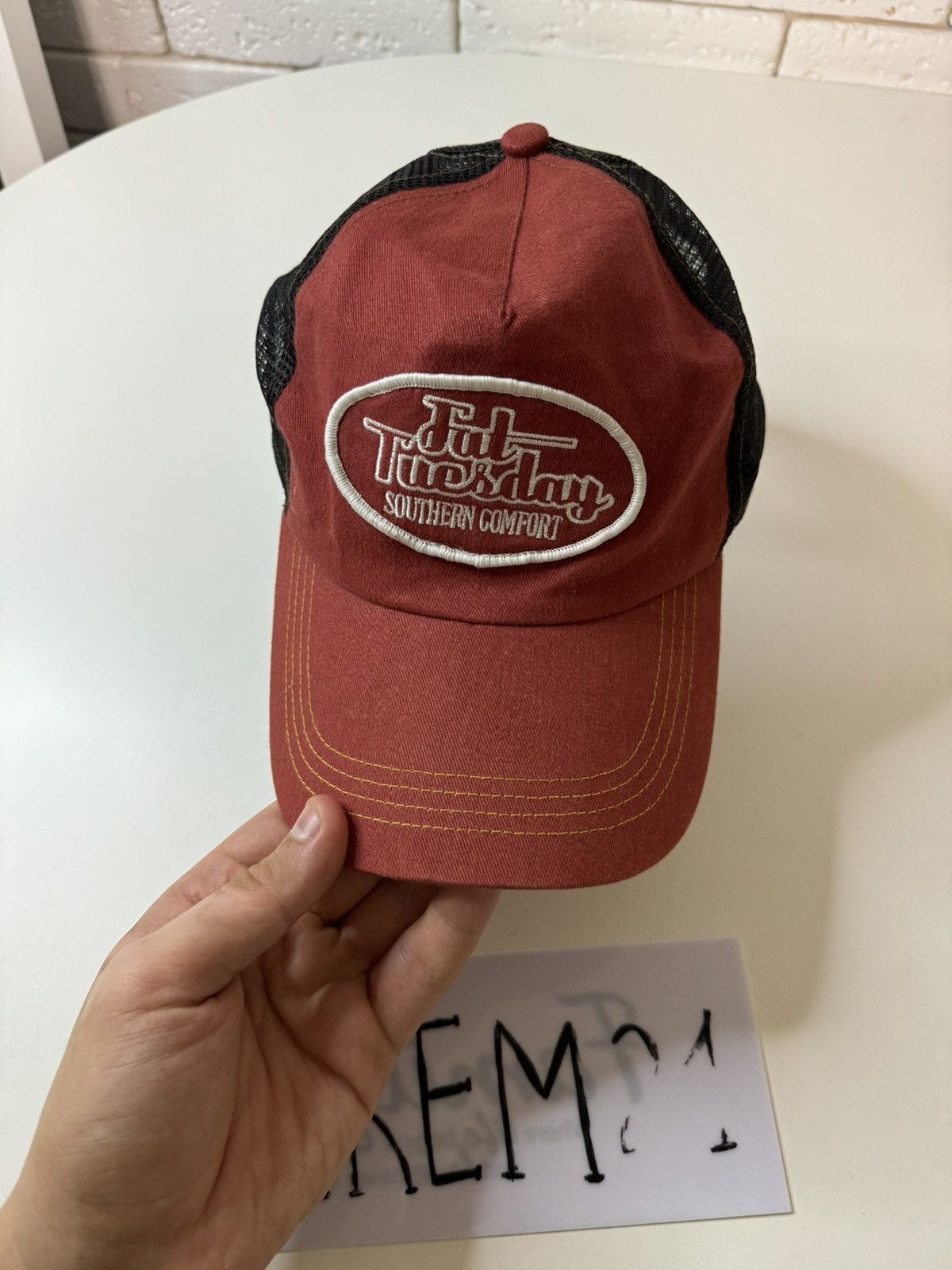 Vintage Fat Tuesday Southern Comfort vintage cap hat Size ONE SIZE - 2 Thumbnail