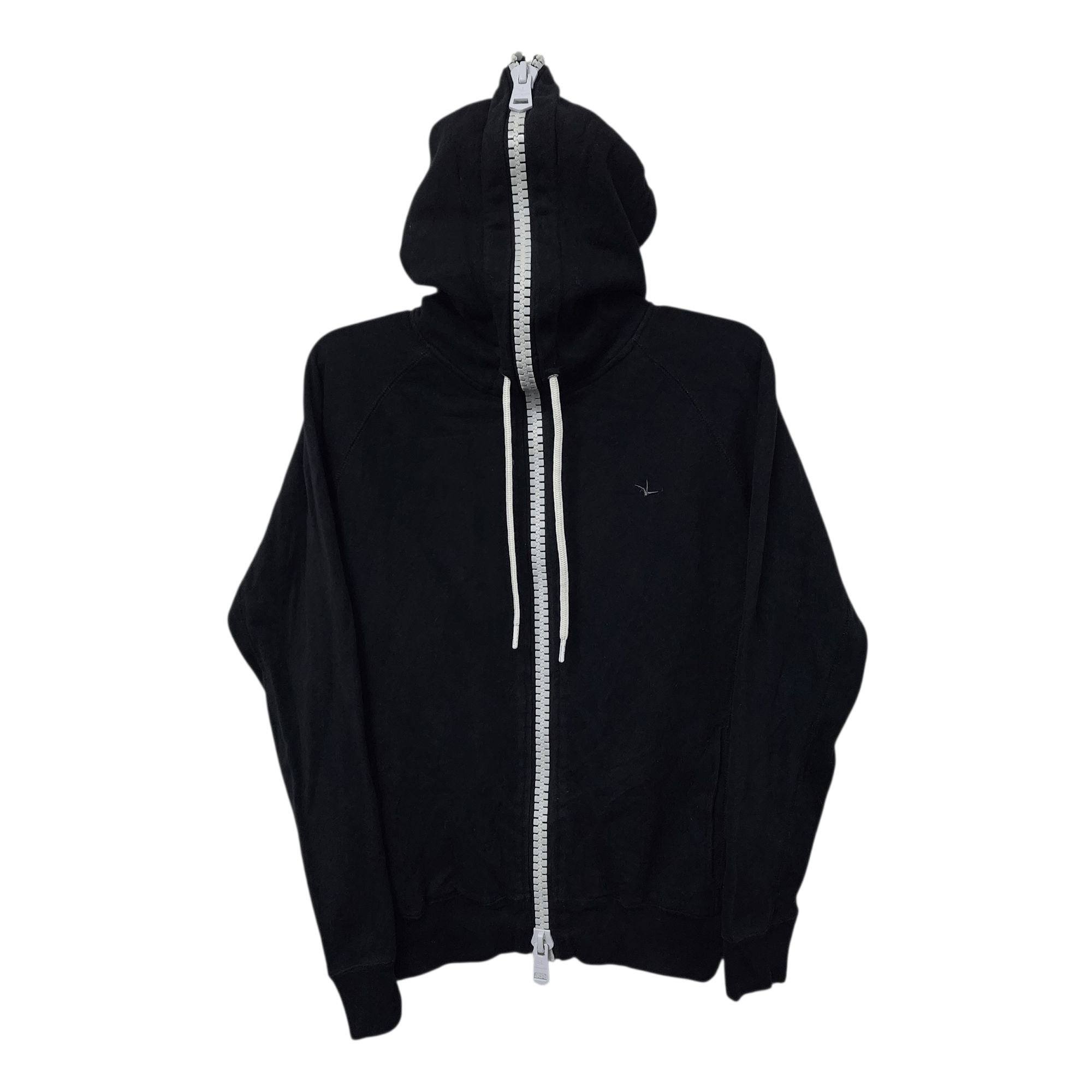 Japanese Brand 1PIU1UGUALE3 Designer Full Big Zipper Sweater Size L / US 10 / IT 46 - 1 Thumbnail