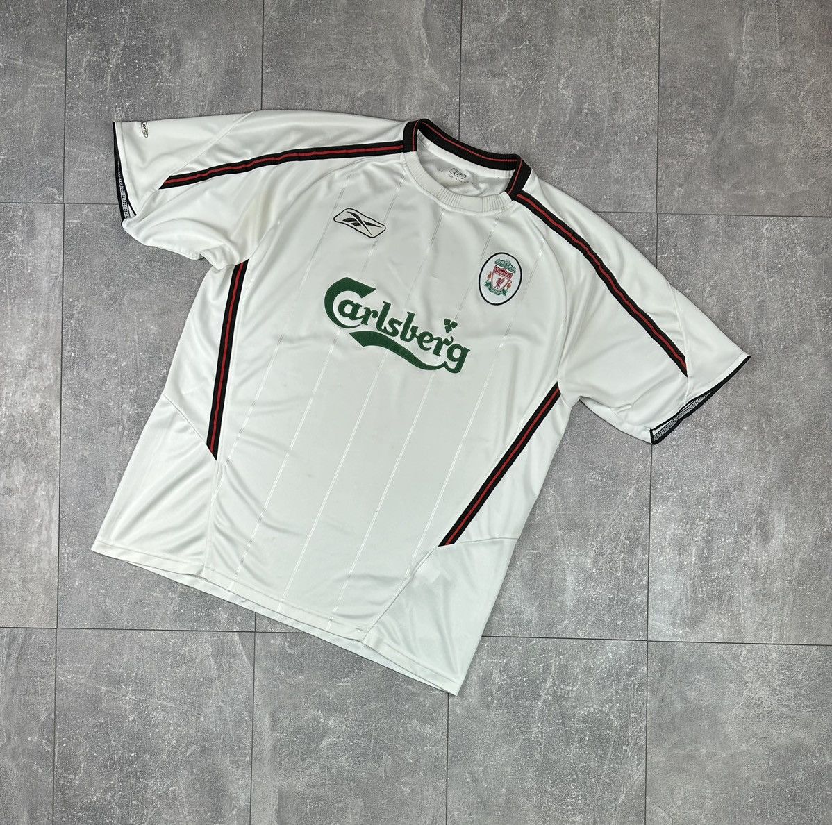 Reebok Reebok Liverpool Fc Away 2003/05 Soccer Jersey Size US XL / EU 56 / 4 - 1 Thumbnail