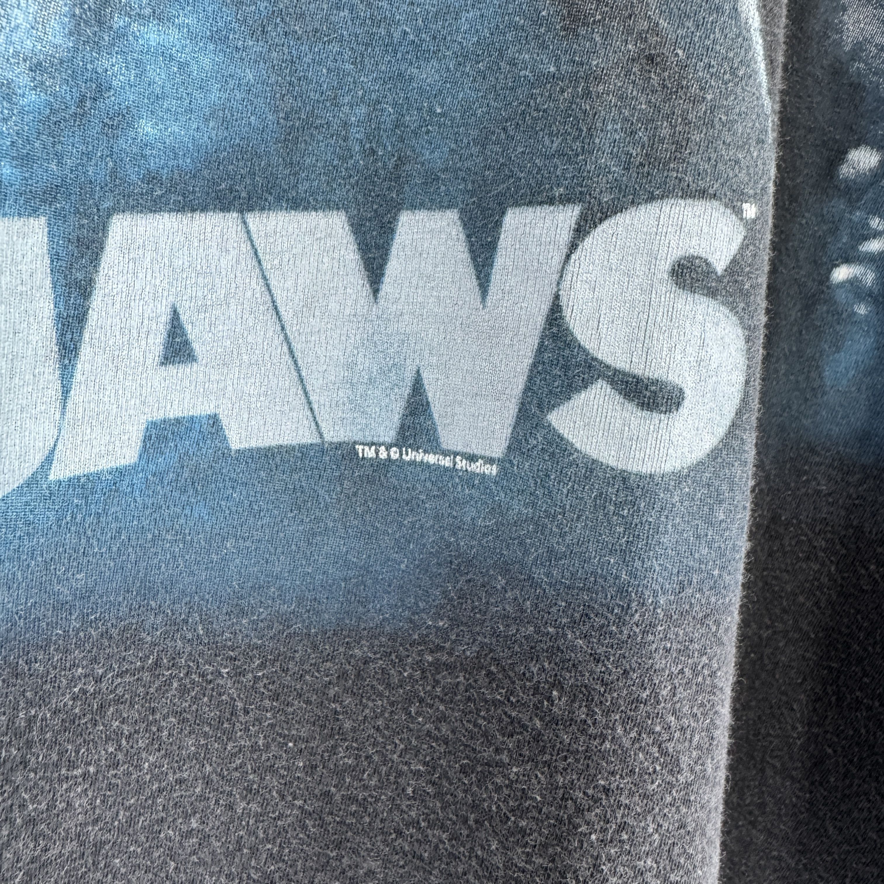 American Apparel Jaws Shark Face Movie Tshirt Size US L / EU 52-54 / 3 - 4 Thumbnail