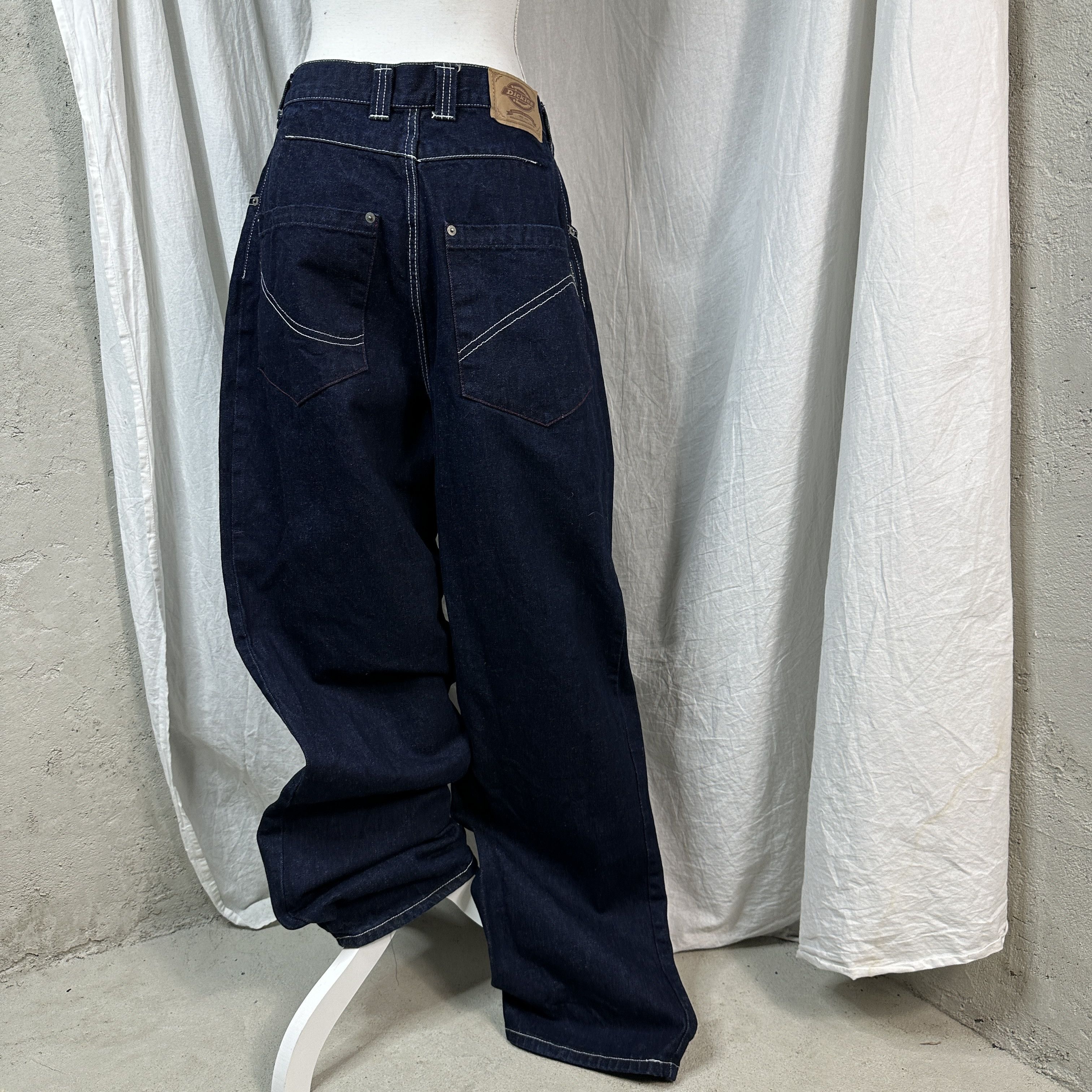 Dickies × Vintage Vintage Dickies Wide Leg Hip-Hop Jeans Size 24" / US 00 / IT 34 - 4 Thumbnail