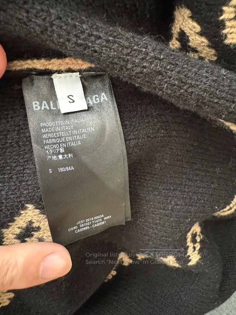 Balenciaga Balenciaga Sweater Size US S / EU 44-46 / 1 - 6 Thumbnail
