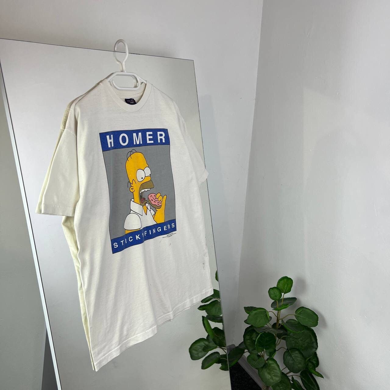 Vintage 1998s The Simpson Vintage Crazy Tee Merch Cartoon Network Size US XL / EU 56 / 4 - 1 Thumbnail