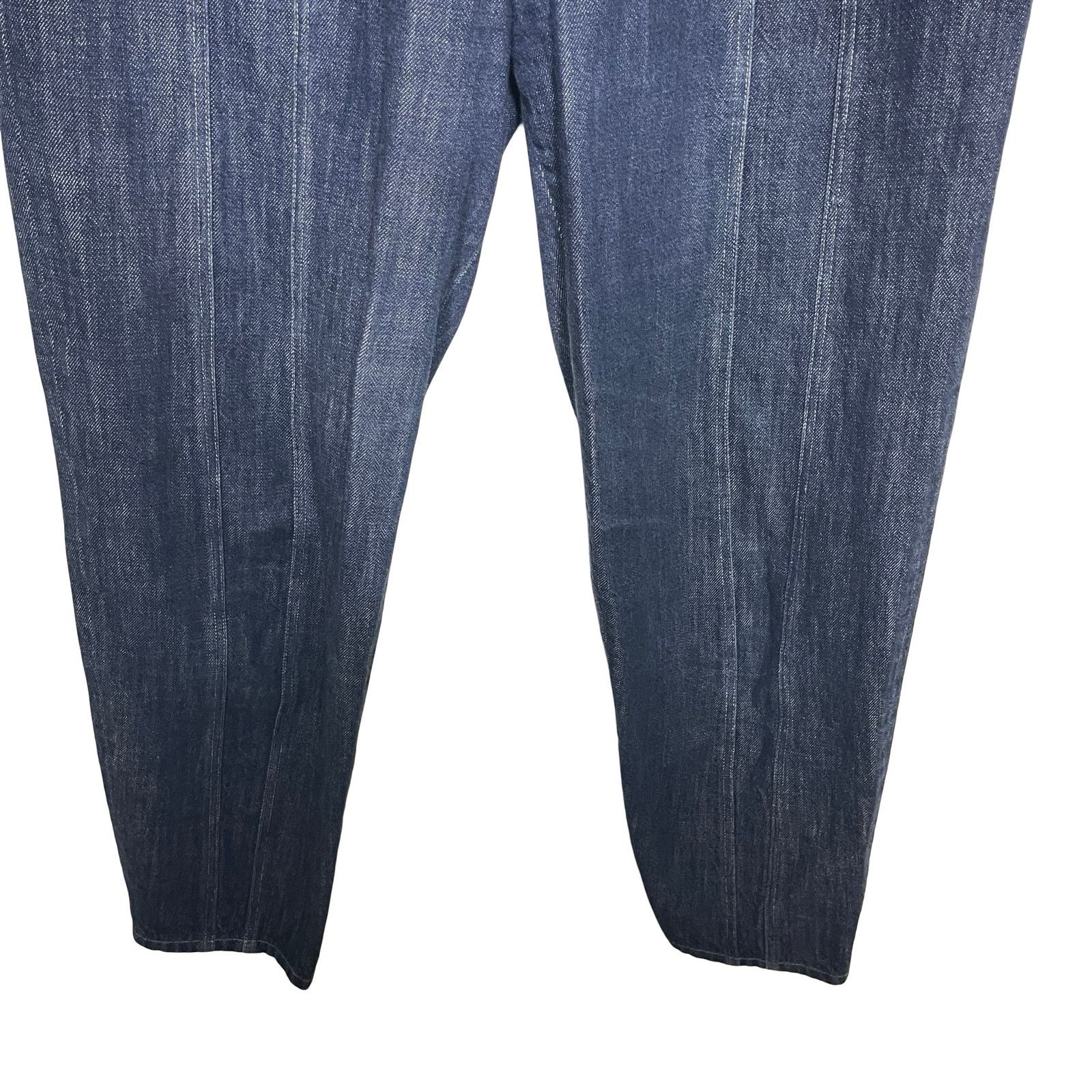 Tibi Tibi Easton Jean Denim Pants Super High Waist barrel tapered Size 27" / US 4 / IT 40 - 6 Thumbnail