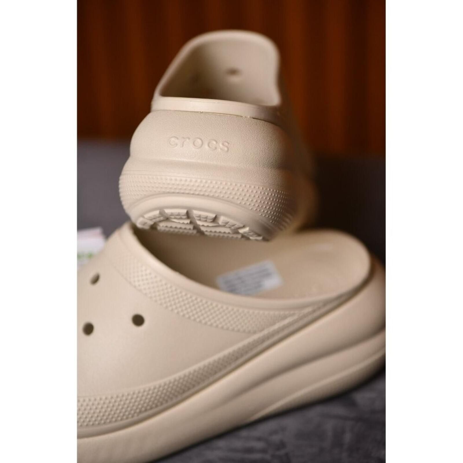 Crocs CROCS Crush Slide Unisex | Bone Color | 208731-2Y2 Size US 8 / IT 38 - 6 Thumbnail