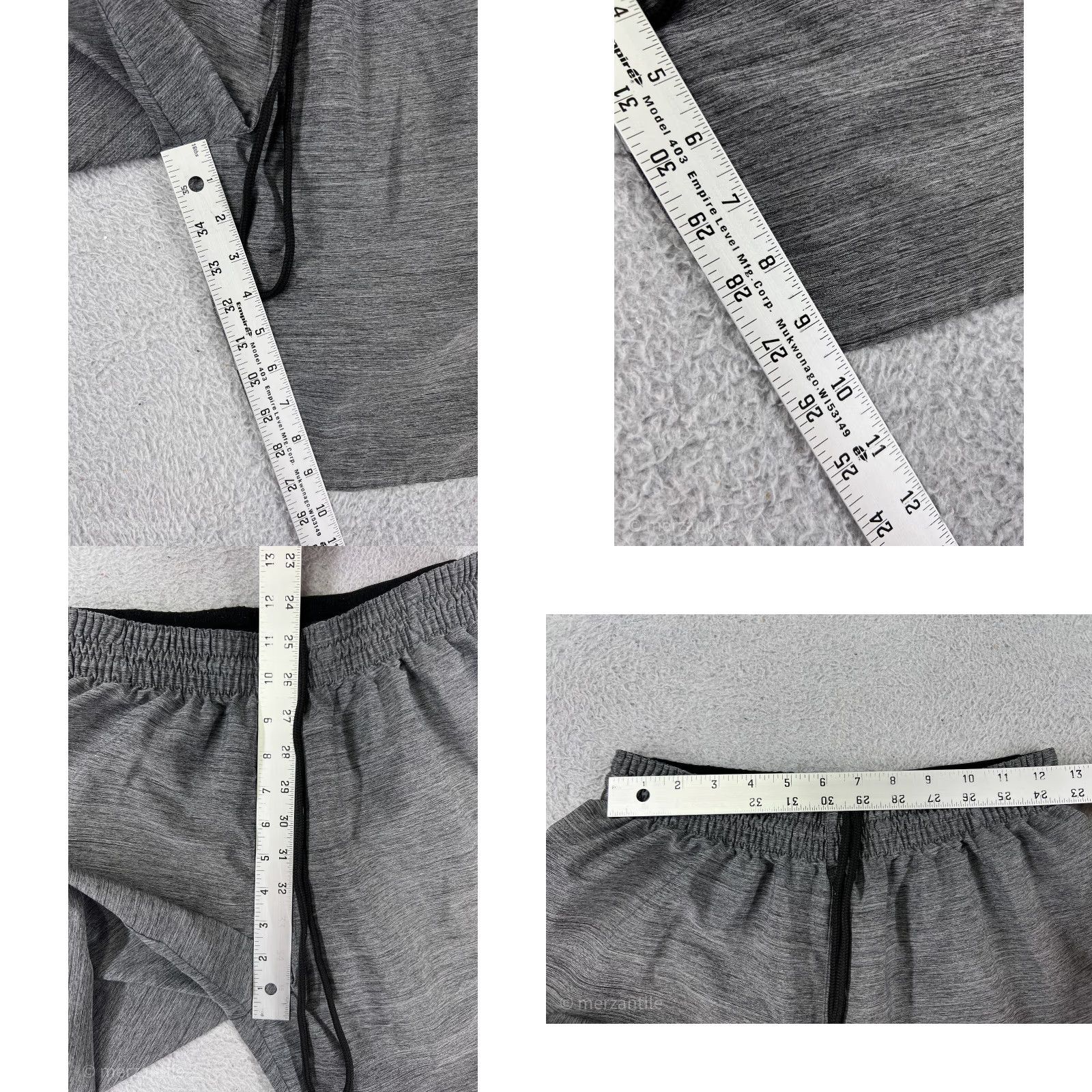 Adidas Adidas Womens Short Athletic Shorts S Gray Cotton Blend Stretch breathable quick dry Fitness Gym Running Jogging Sports Size 28" / US 6 / IT 42 - 9 Thumbnail