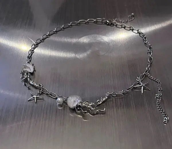 Japanese Brand Retro punk necklace Size ONE SIZE - 3 Thumbnail