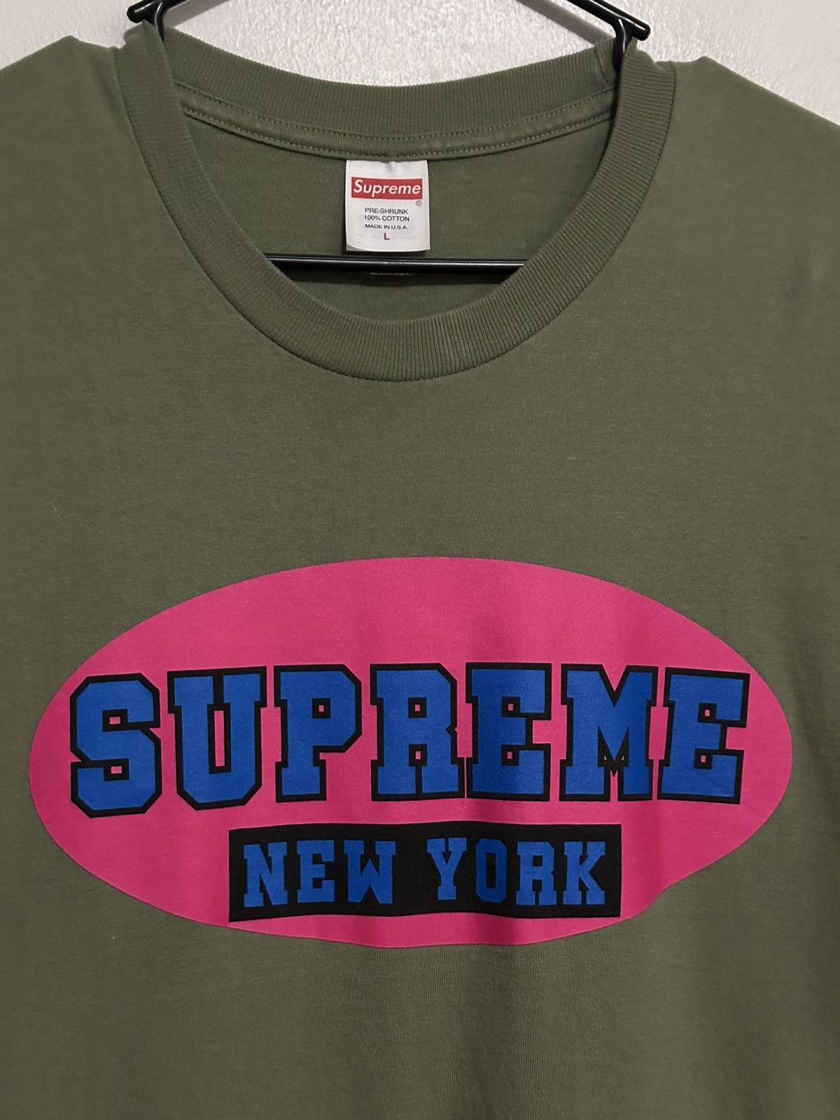 Supreme Supreme New York Tee Size US L / EU 52-54 / 3 - 2 Thumbnail