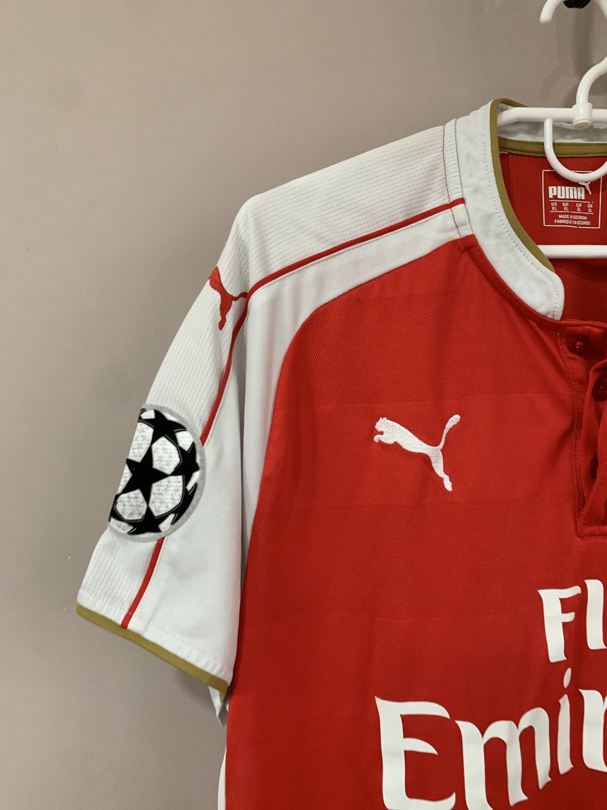 Puma Arsenal London Home Football Shirt Puma Soccer OZIL #11 Size US XL / EU 56 / 4 - 3 Thumbnail