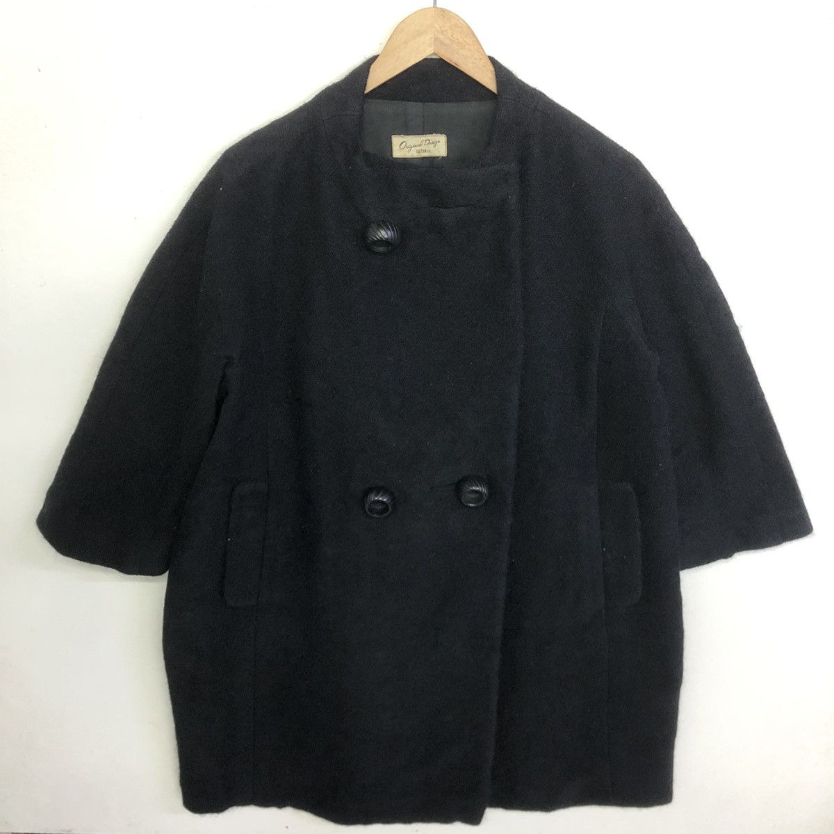 Japanese Brand × Vintage Vintage ISETAN.CO Original Design Wool Winter Coat Jacket Size US M / EU 48-50 / 2 - 3 Thumbnail
