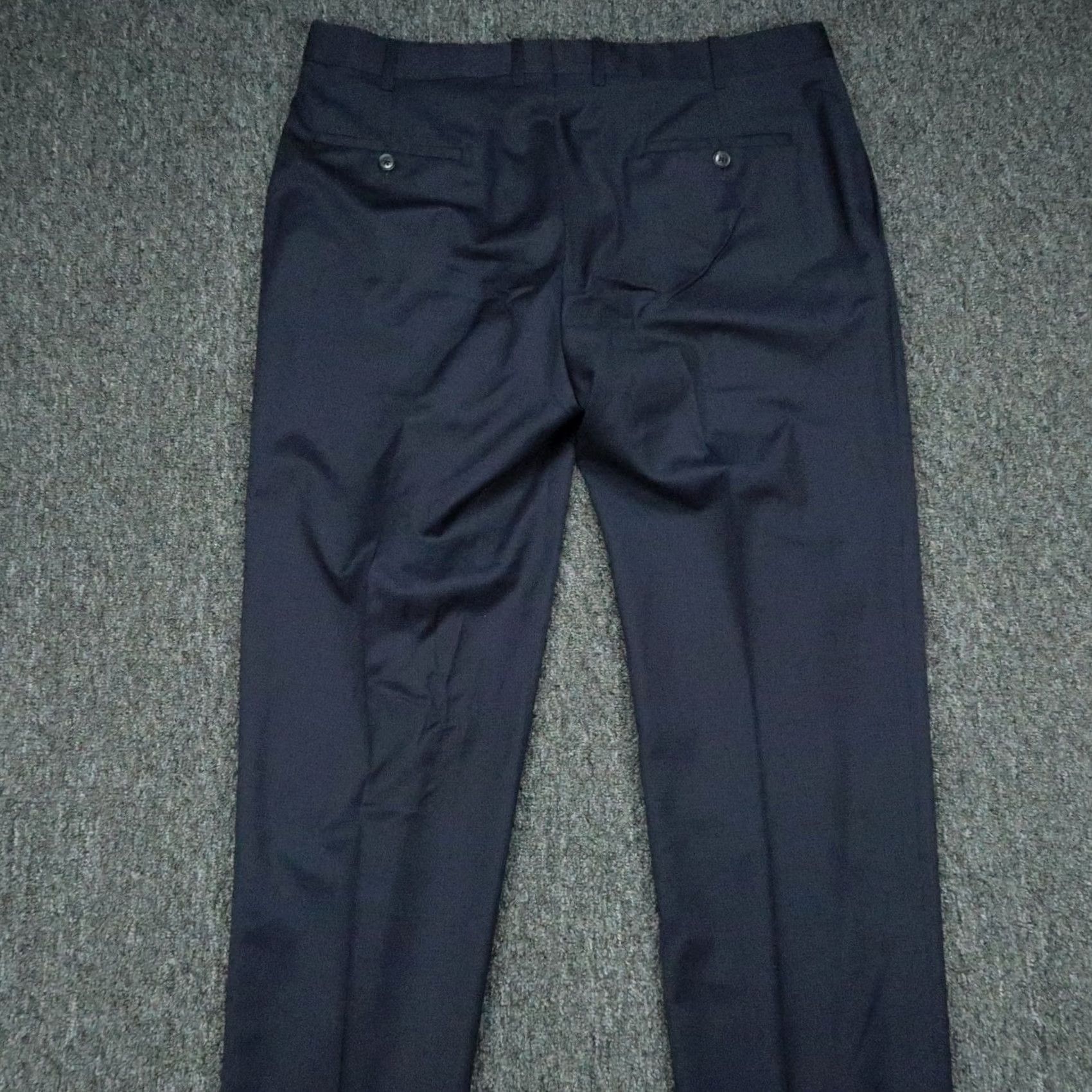Peter Millar Peter Millar Pants Mens 36x30 Blue Flat Front Trouser Pocket Chino Style Regular Slim Pocketed Size US 36 / EU 52 - 5 Thumbnail