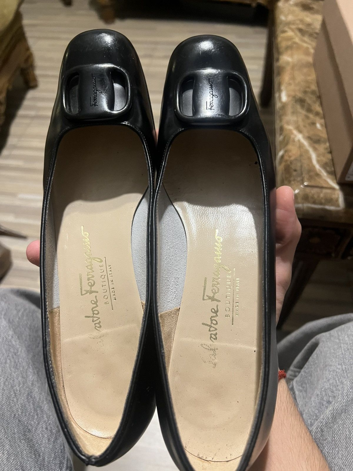 Salvatore Ferragamo Ferragmo mule dress shoes Size US 8 / IT 38 - 2 Thumbnail