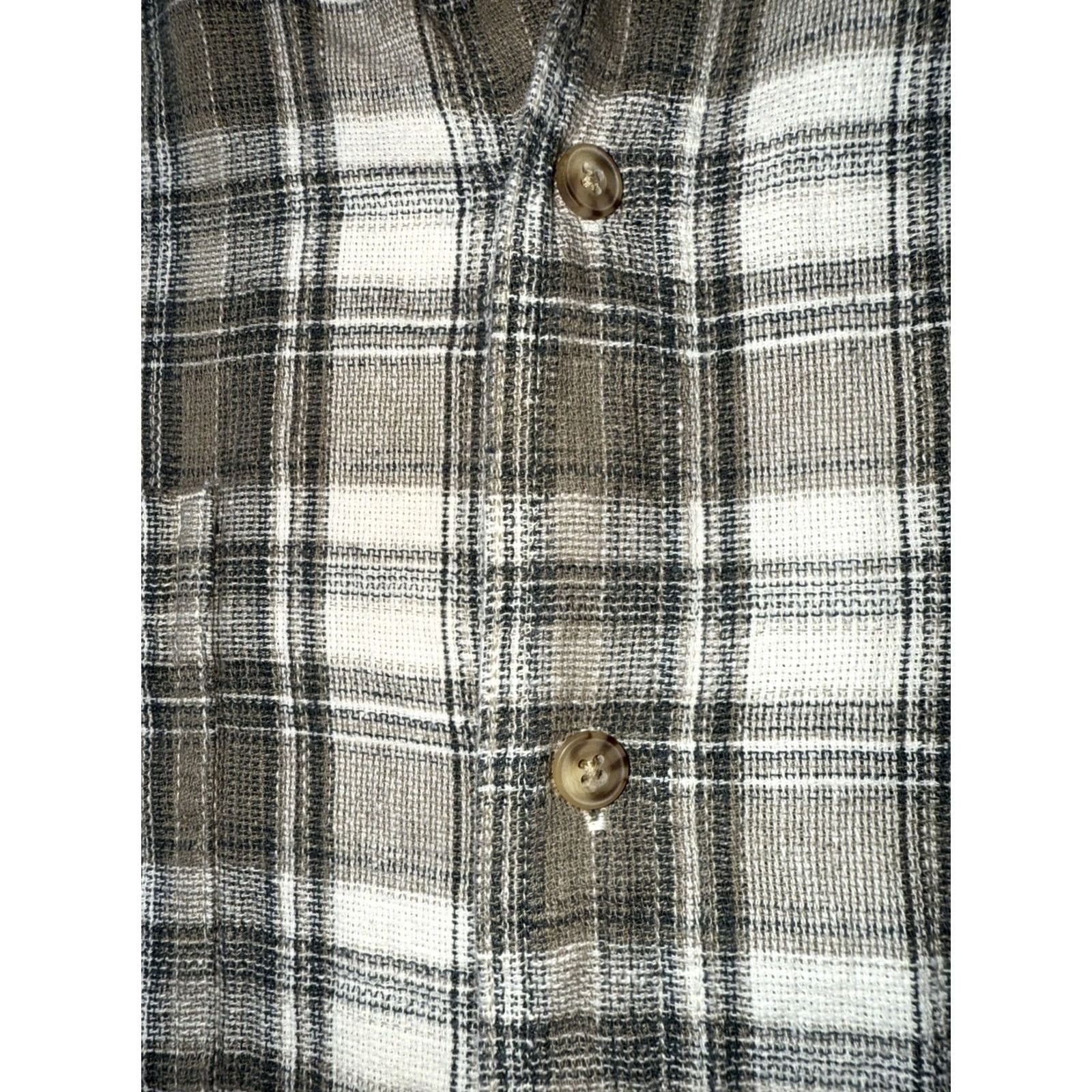 Vintage Duluth Button-Down Shirt Men’s 2XL Short Sleeve Green Beige Plaid Cotton Hemp Review: Classic Casual Outdoors Mens Shirt Size US XXL / EU 58 / 5 - 4 Thumbnail
