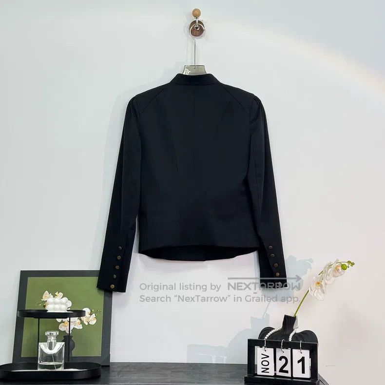 Givenchy Givenchy Golden Button Black Jacket Size US M / EU 48-50 / 2 - 3 Thumbnail