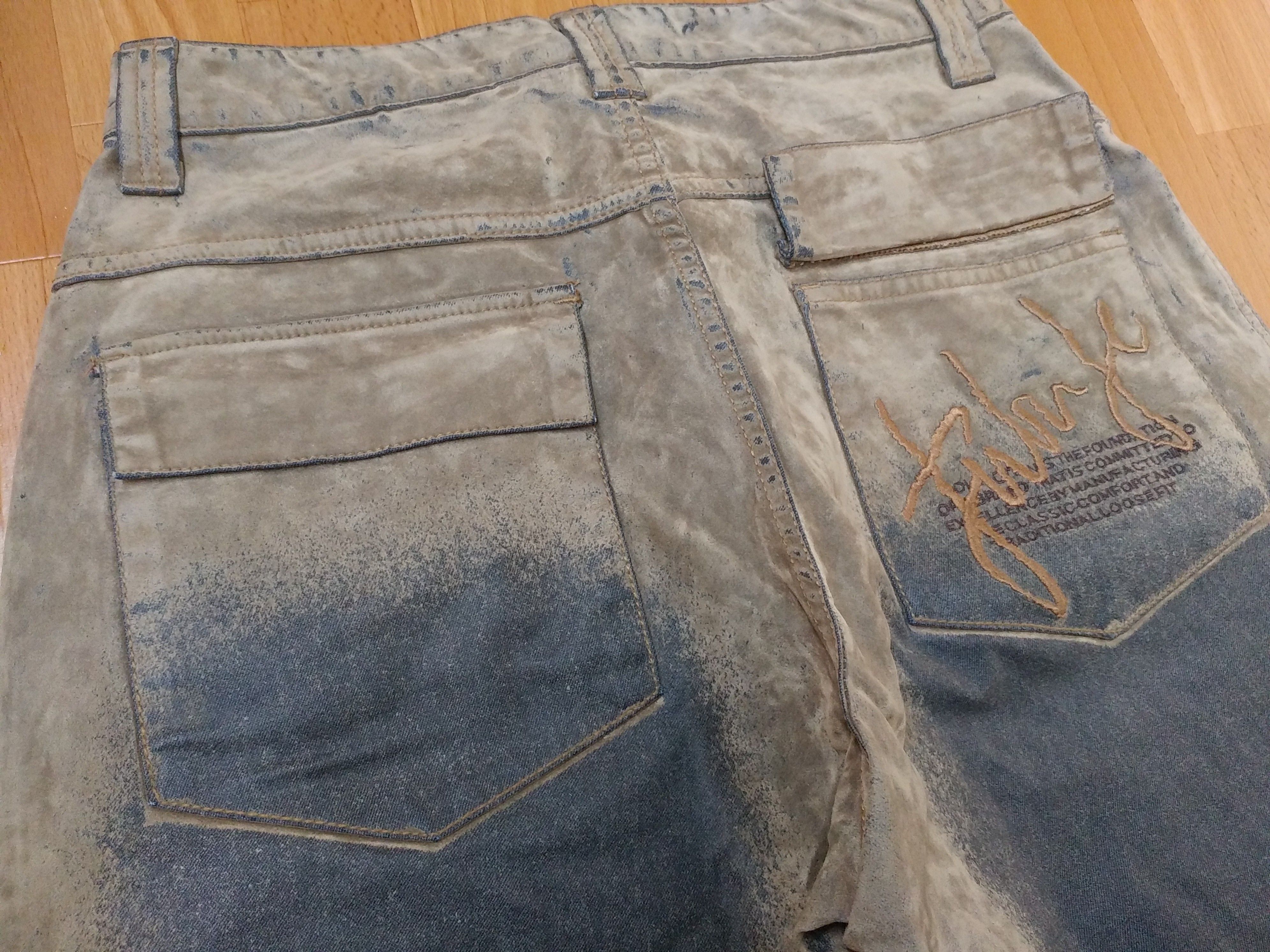 Fubu FUBU jeans, vintage baggy jeans, 90s hip hop skater Y2K 28 Size US 28 / EU 44 - 6 Thumbnail