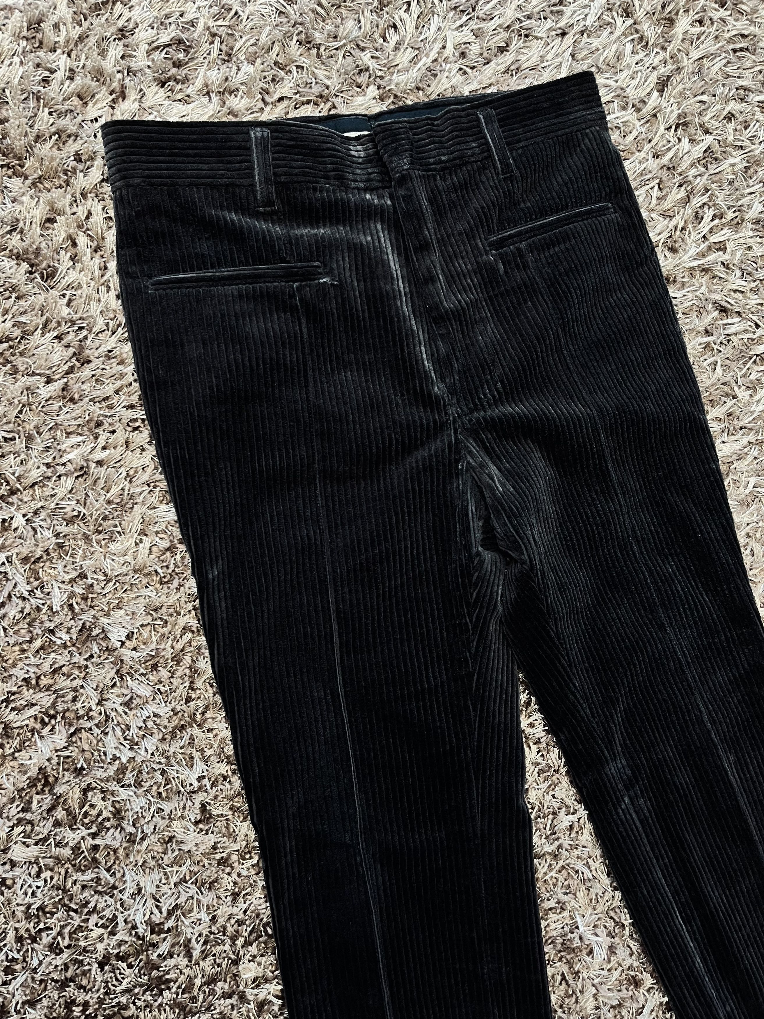 Haider Ackermann Haider Ackermann Corduroy Trousers Black Size US 29 - 8 Thumbnail