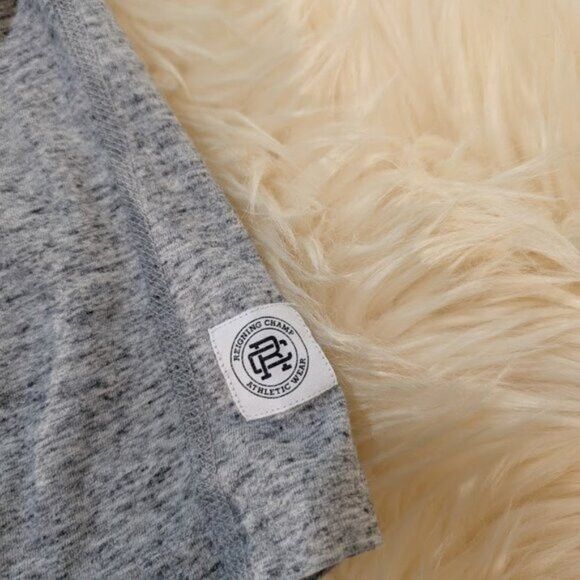 Reigning Champ Reigning Champ Grey Long Sleeve T Shirt Men Size XL Size US XL / EU 56 / 4 - 2 Thumbnail