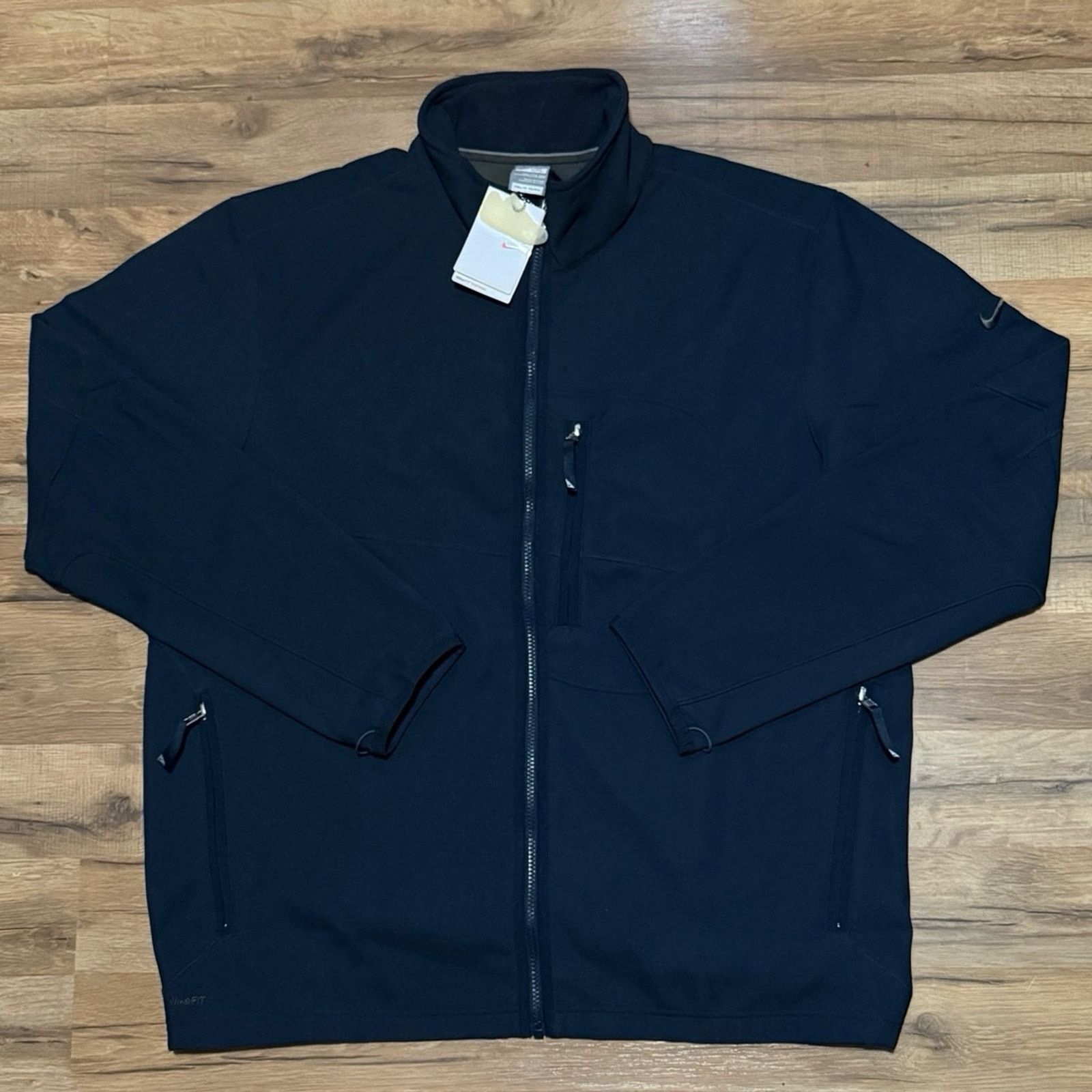 Nike 2007 Nike Fit Therma Zip Up Jacket Size US XXL / EU 58 / 5 - 1 Thumbnail