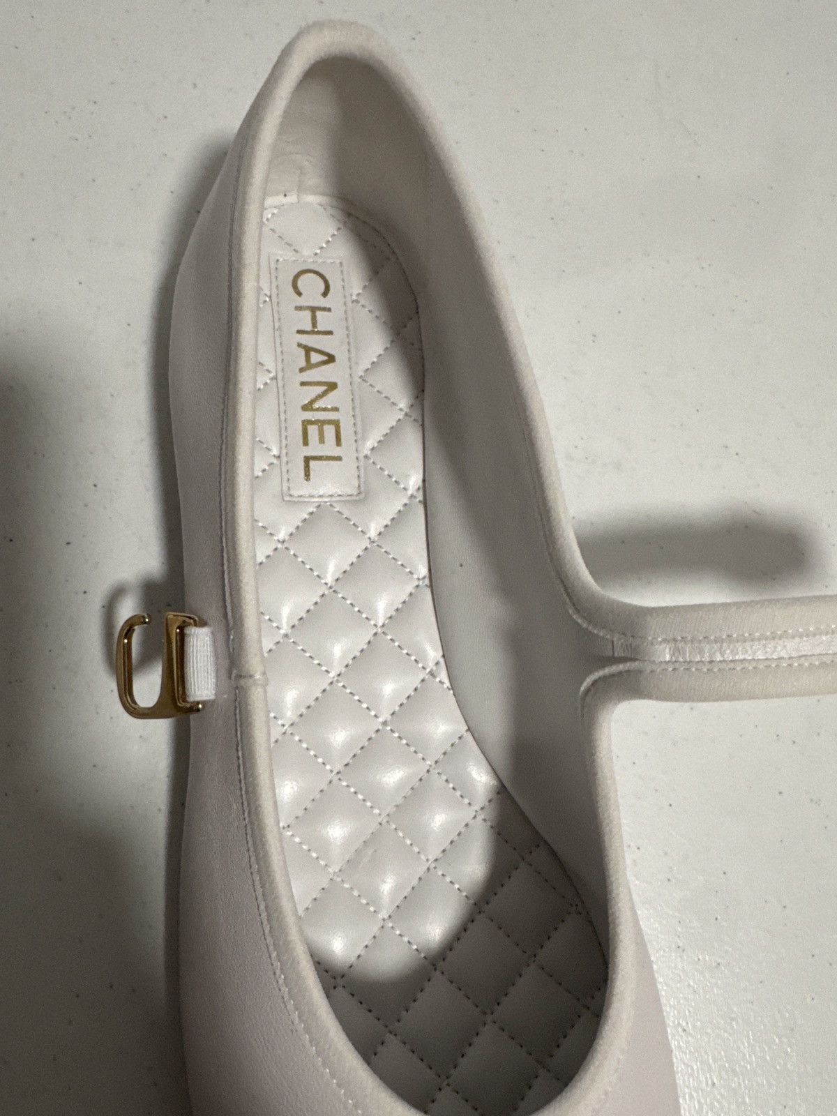 Chanel Chanel white Mary Jane size 41.5 Size US 11.5 / IT 41.5 - 3 Thumbnail