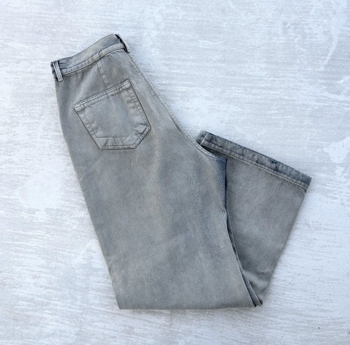 Rick Owens Drkshdw NEW Rick Owens DRKSHDW Geth Mineral Pearl Jeans Size US 32 / EU 48 - 2 Thumbnail